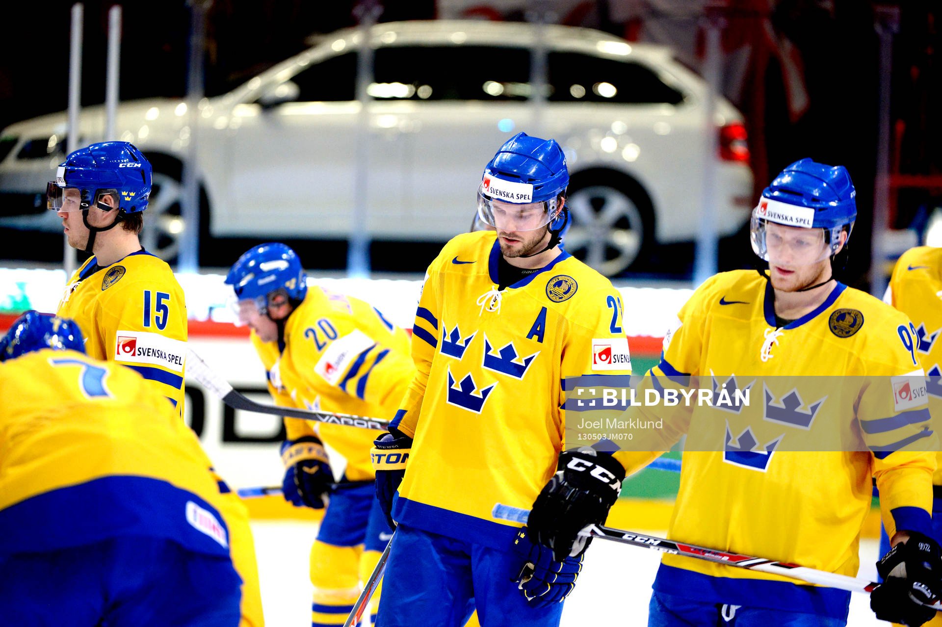 Sveriges Niklas Persson deppar