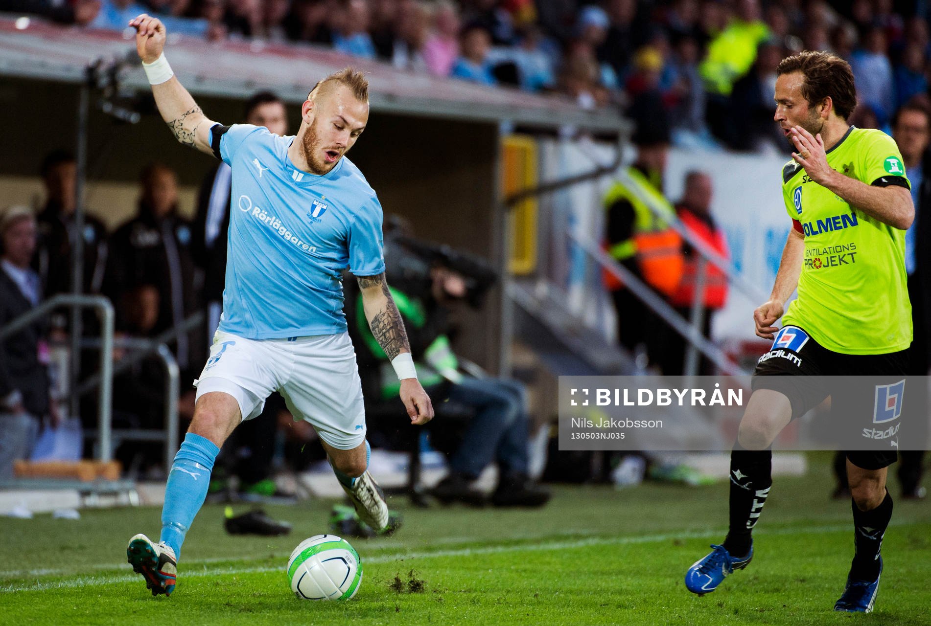 Magnus Eriksson, Malmö FF, Mathias Florén, IFK Norrköping