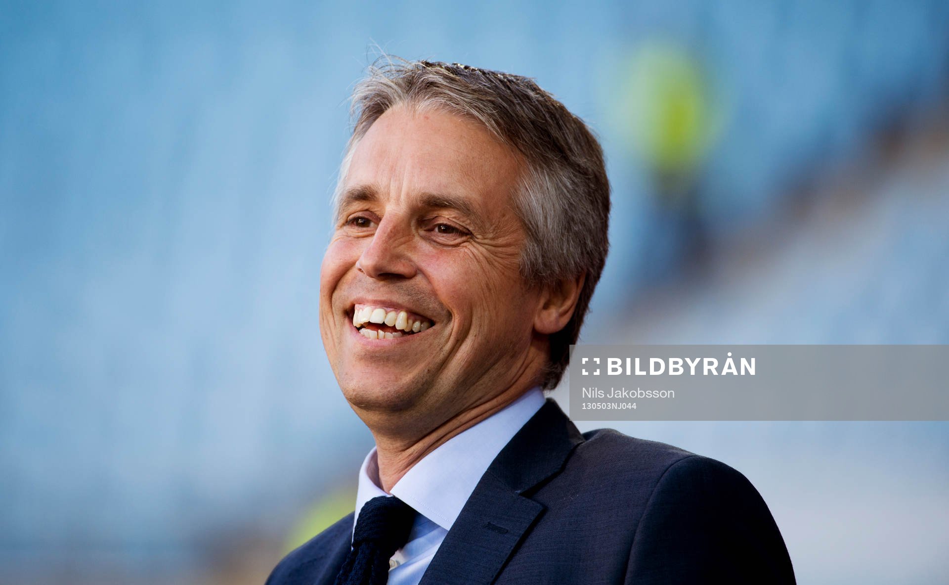 en glad Per Ågren, sportchef Malmö FF