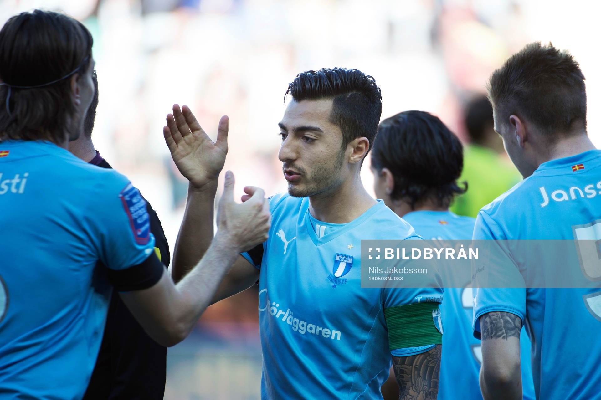 Jiloan Hamad, Malmö FF taggar igång med Markus Halsti,