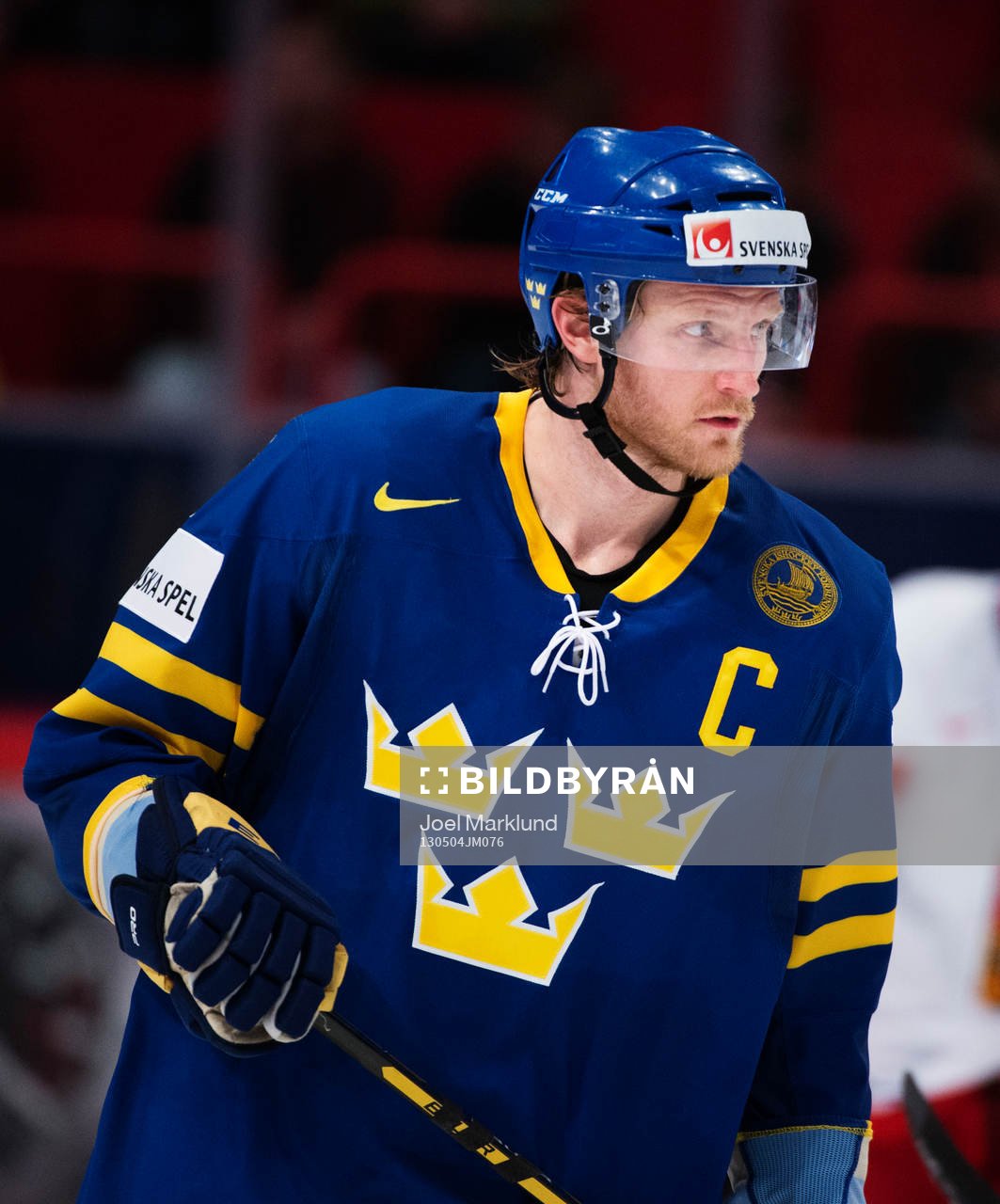 Staffan Kronwall i matchen mellan Tjeckien och Sverige
