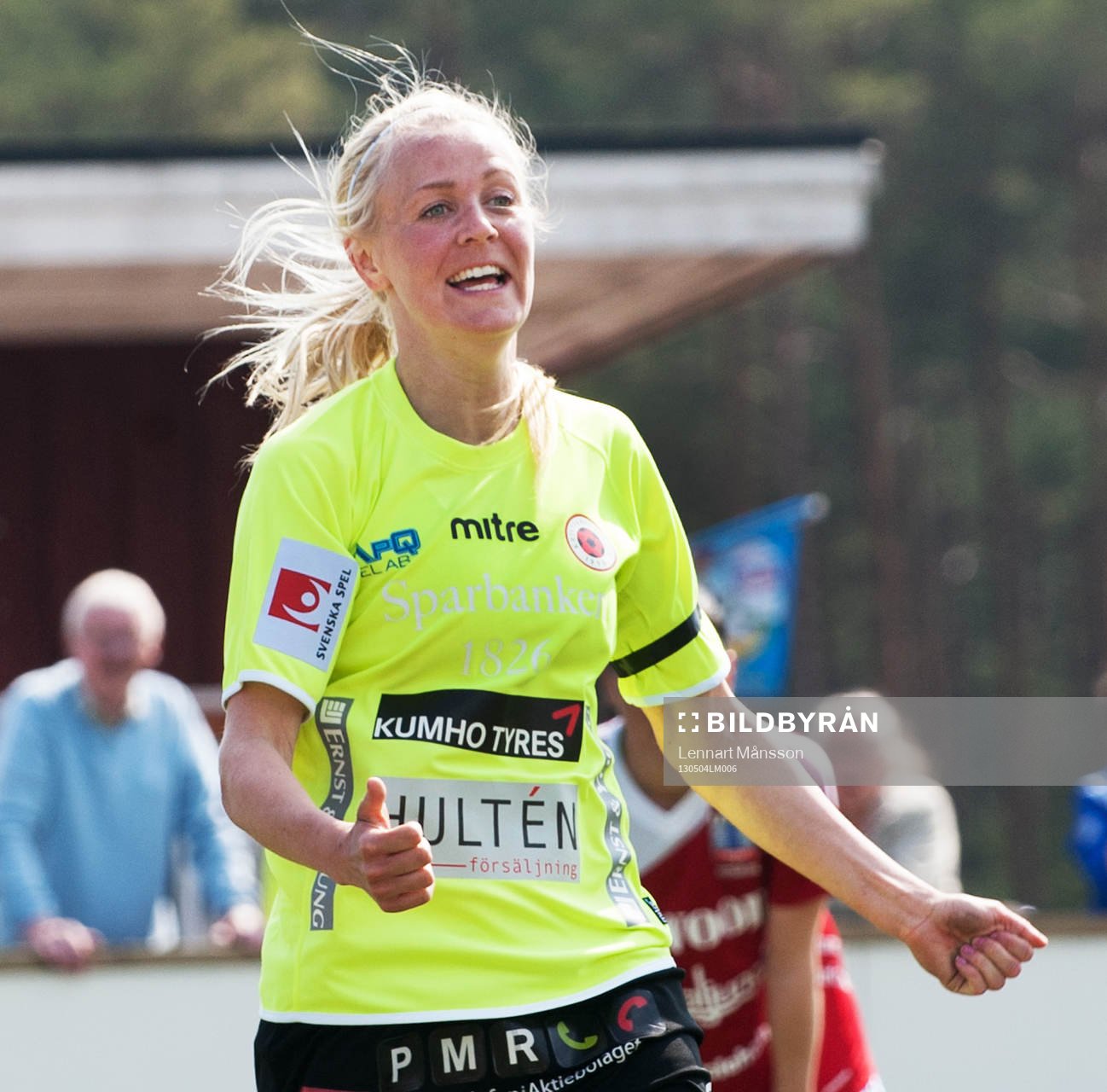 1-3 självmål, Josefine Öqvist, Kristianstad, jublar