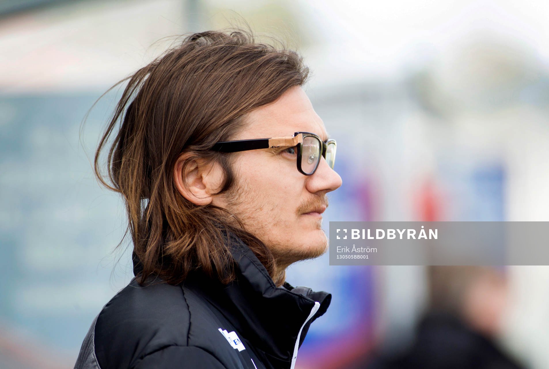 s Tränare Joakim Blomqvist i omgång 4 i Damallsvenskan