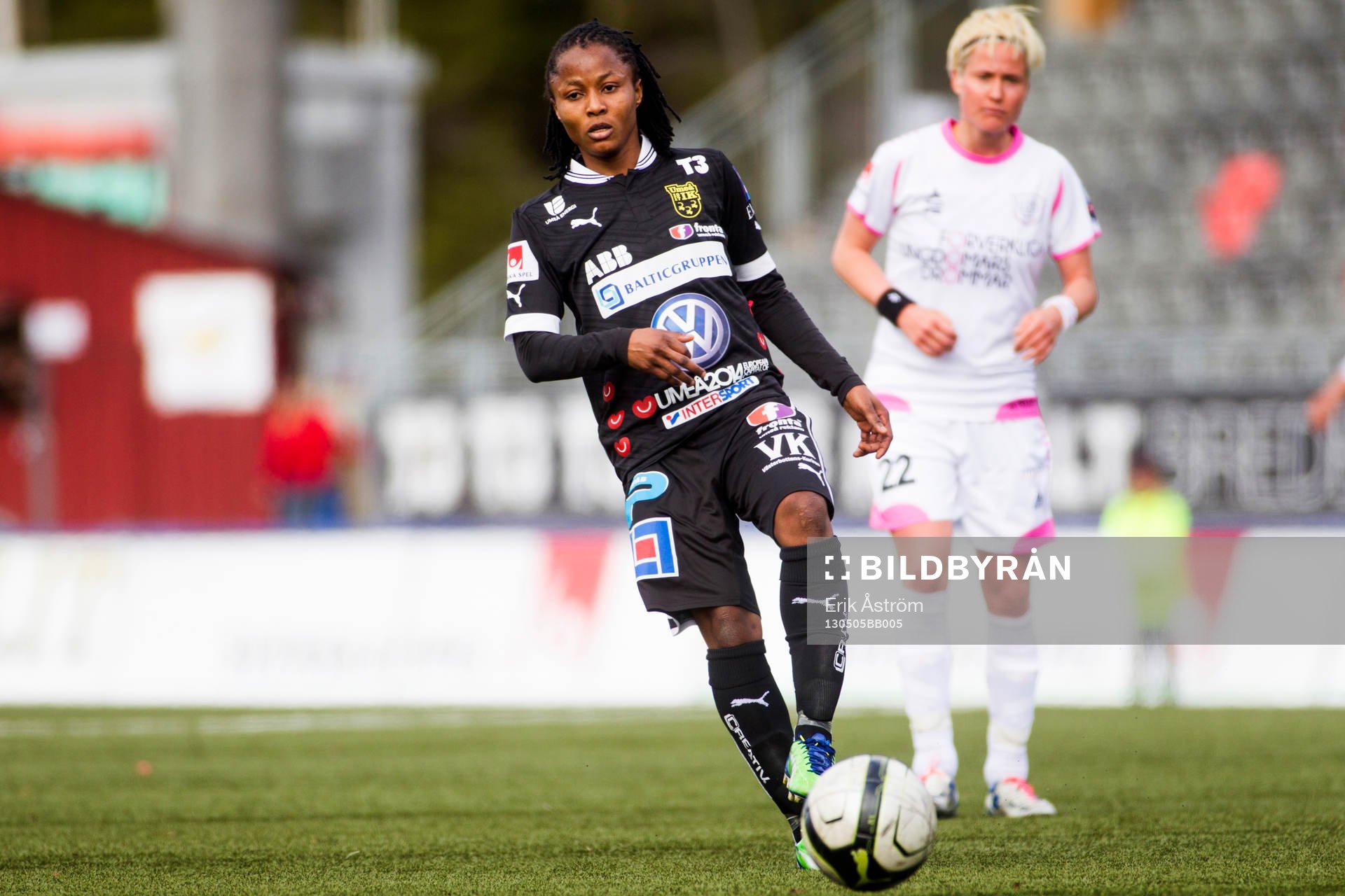 S Ogonna Chukwudi i omgång 4 i Damallsvenskan mellan Umeå