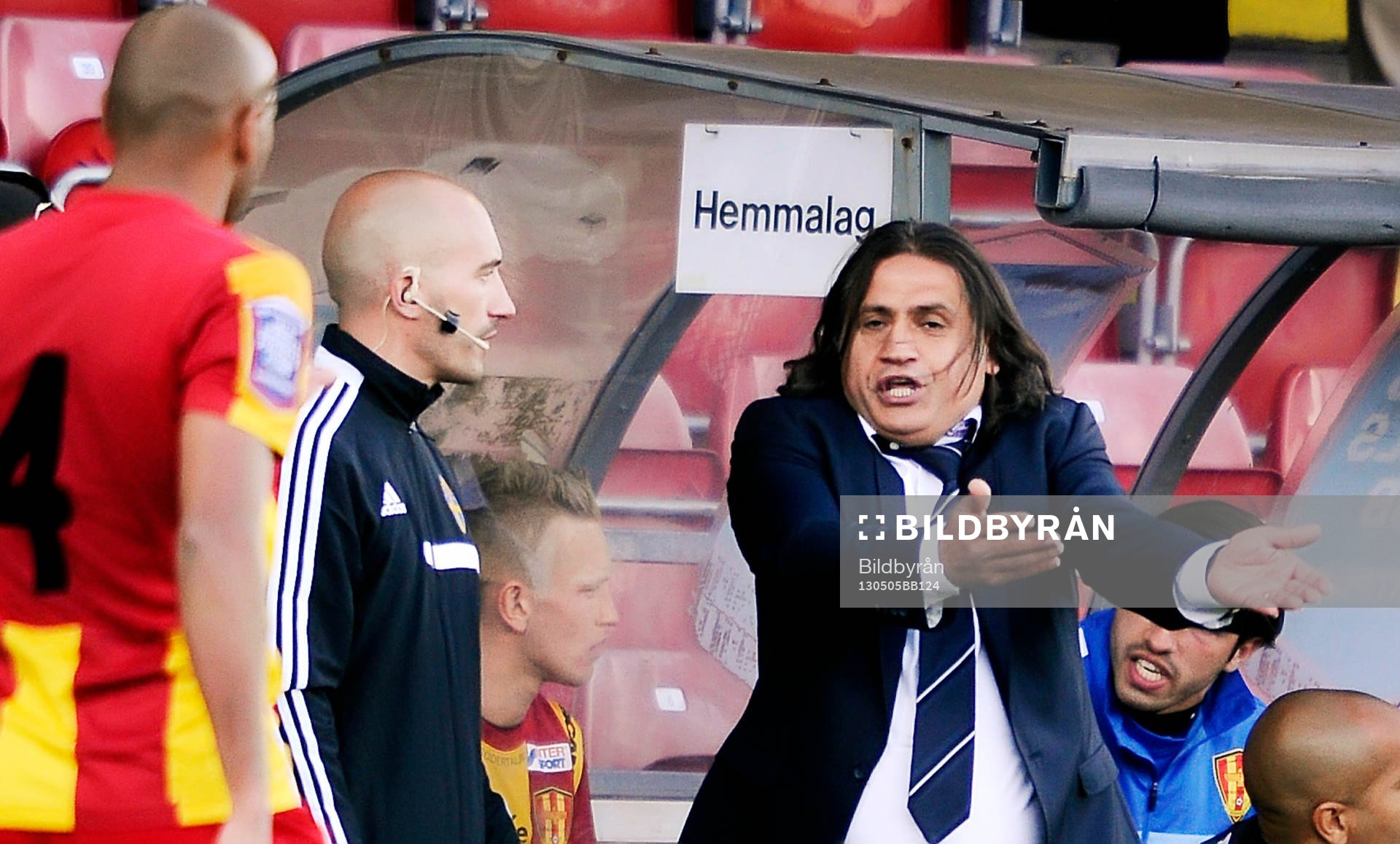 Syrianska tränare Özcan Melkemichel är upprörd