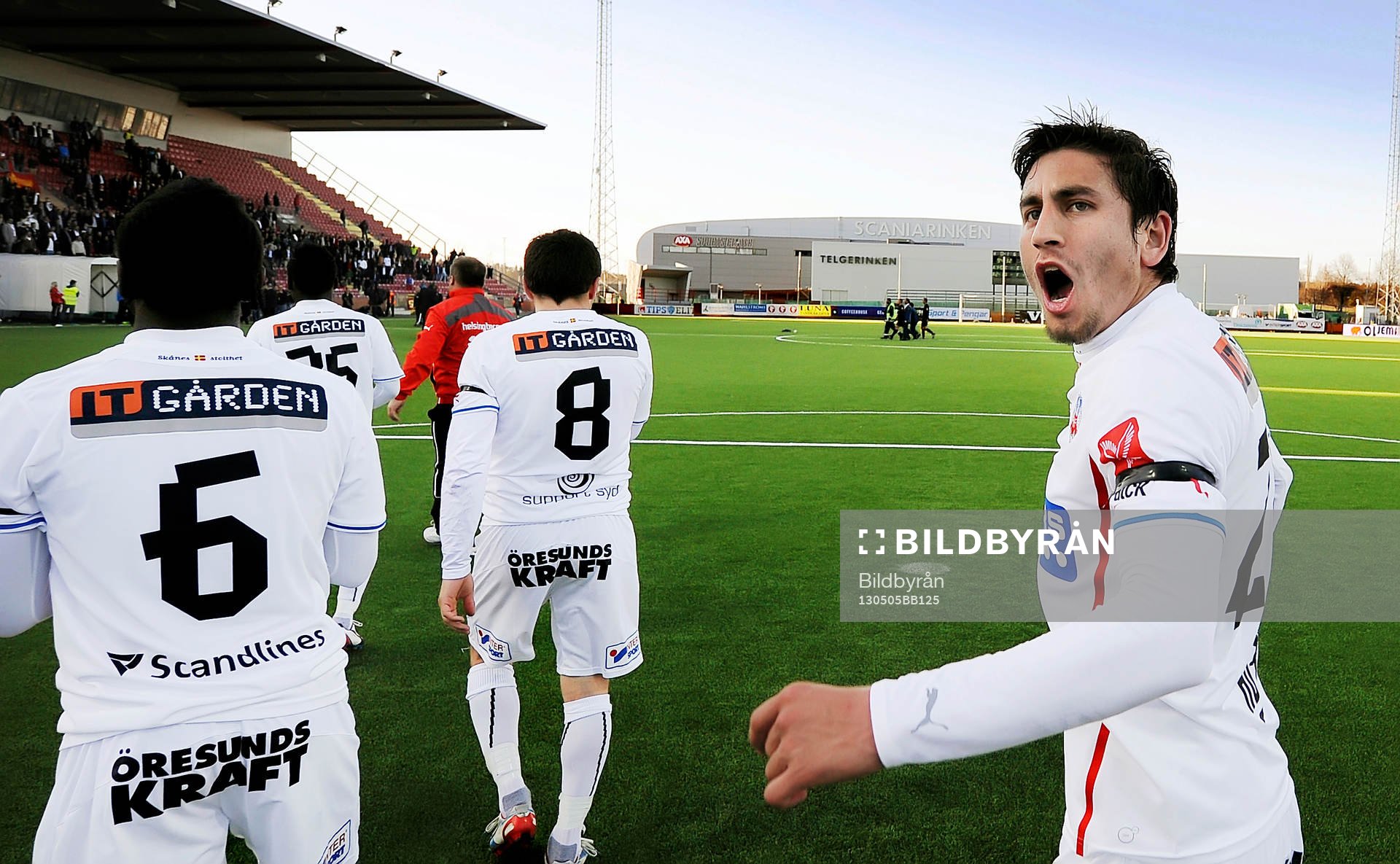 Helsingborgs nr 20 Alejandro Bedoya