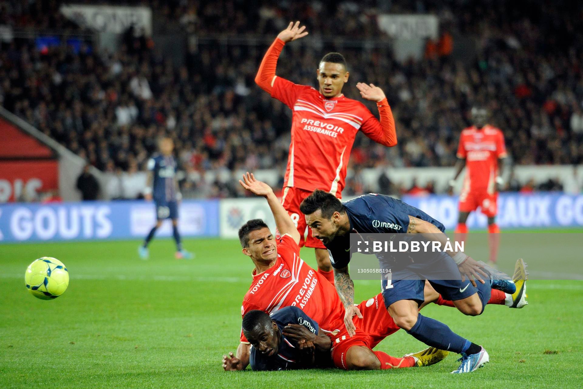 Ezequiel LAVEZZI - 05.05.2013 - PSG / Valenciennes - 35e