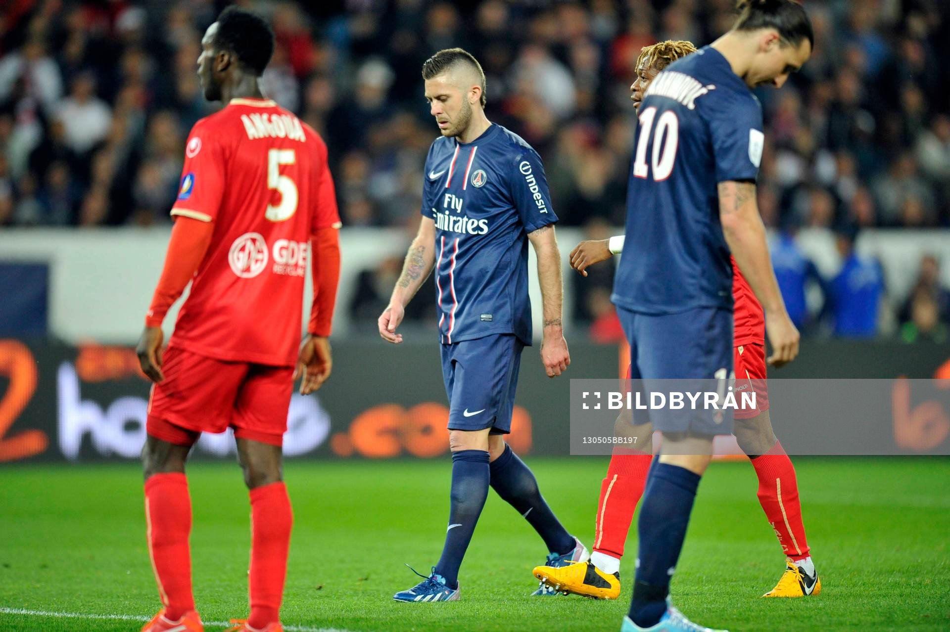 Jeremy MENEZ / Zlatan IBRAHIMOVIC - 05.05.2013 - PSG /