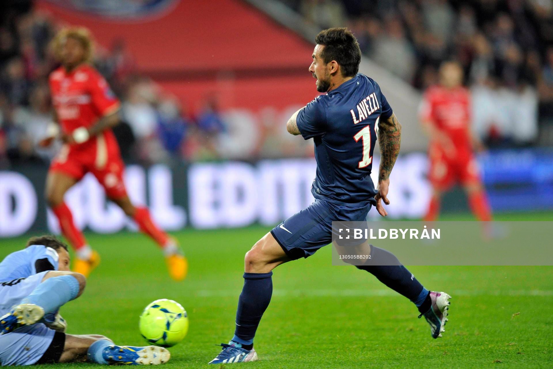 Ezequiel LAVEZZI - 05.05.2013 - PSG / Valenciennes - 35e