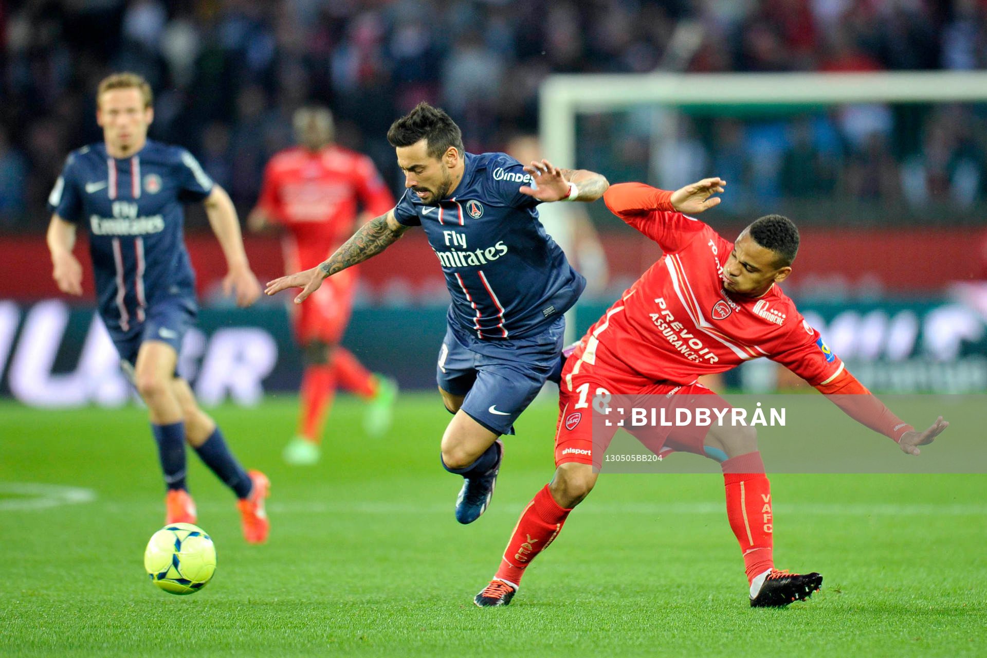 Ezequiel LAVEZZI - 05.05.2013 - PSG / Valenciennes - 35e
