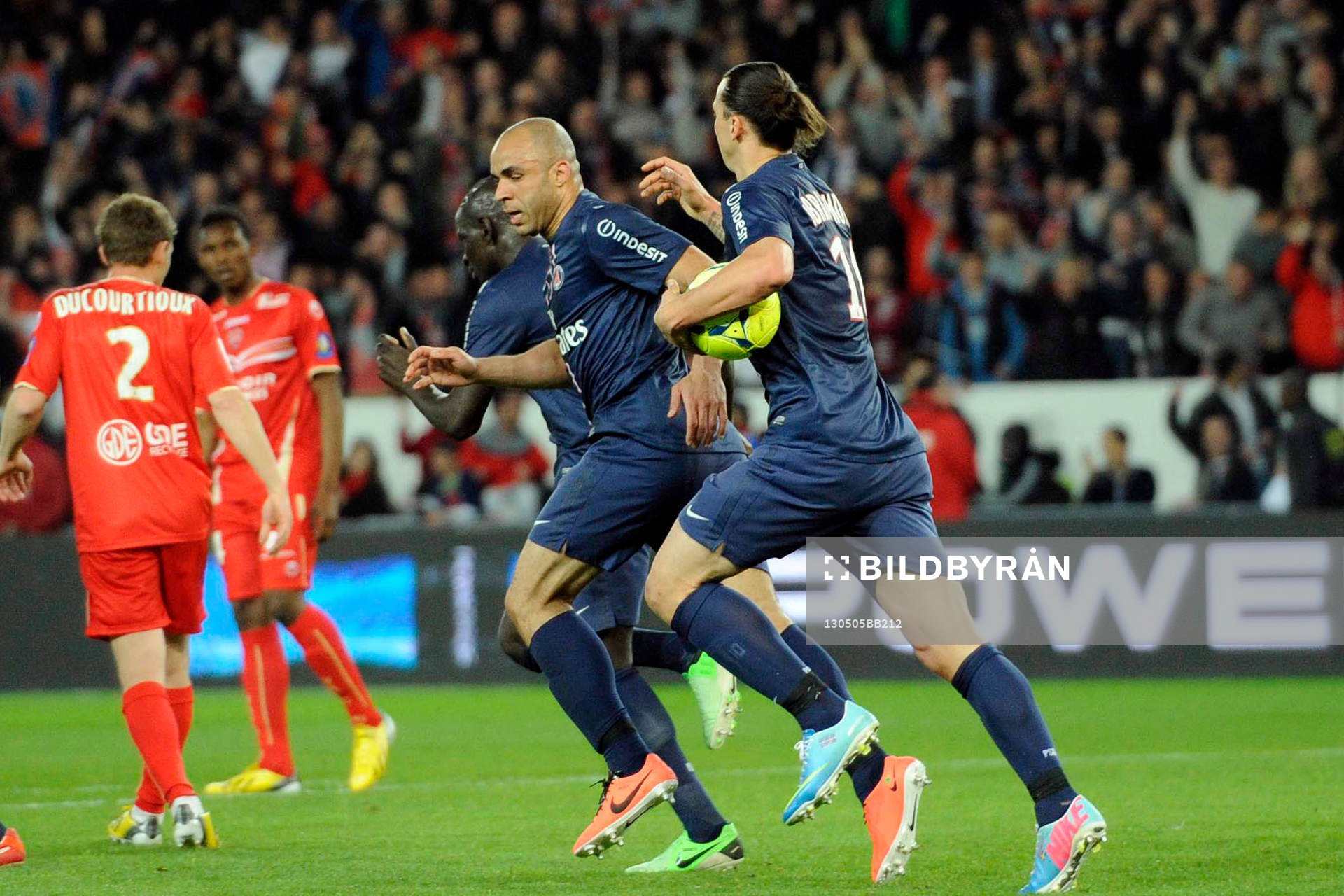 ALEX / Zlatan IBRAHIMOVIC - 05.05.2013 - PSG / Valenciennes