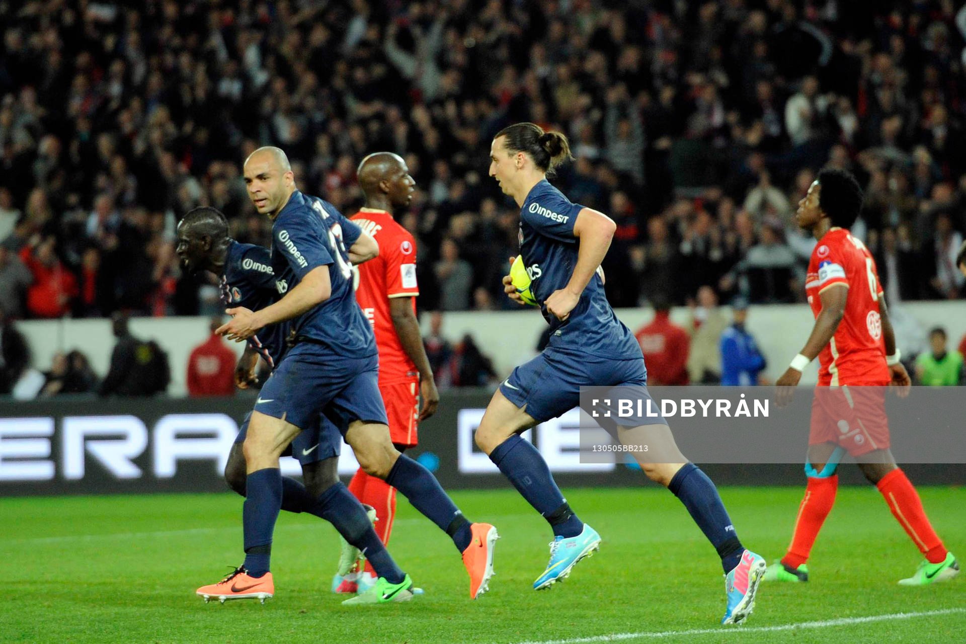 ALEX / Zlatan IBRAHIMOVIC - 05.05.2013 - PSG / Valenciennes