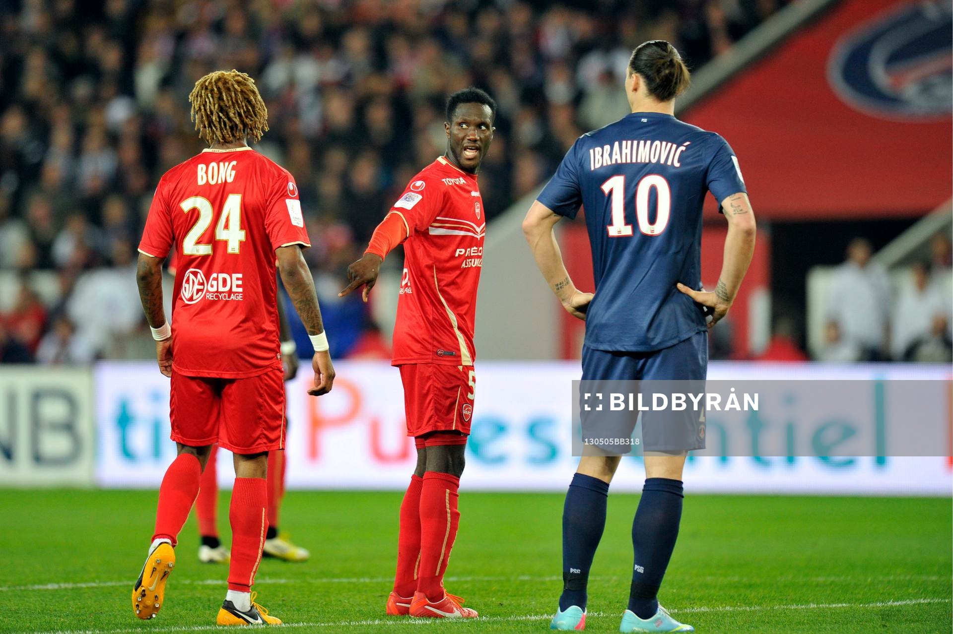 Benjamin Brou ANGOUA - 05.05.2013 - PSG / Valenciennes -