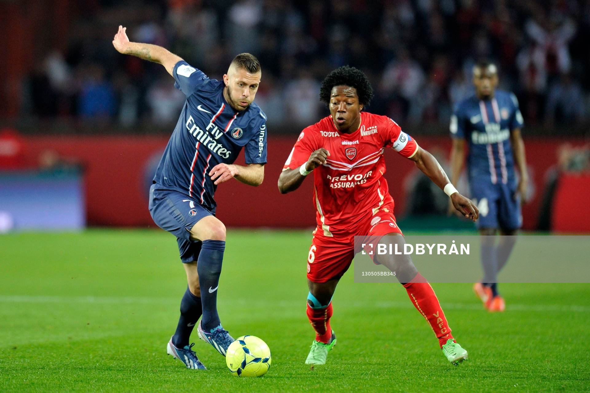 Jeremy MENEZ / Carlos SANCHEZ MORENO - 05.05.2013 - PSG /