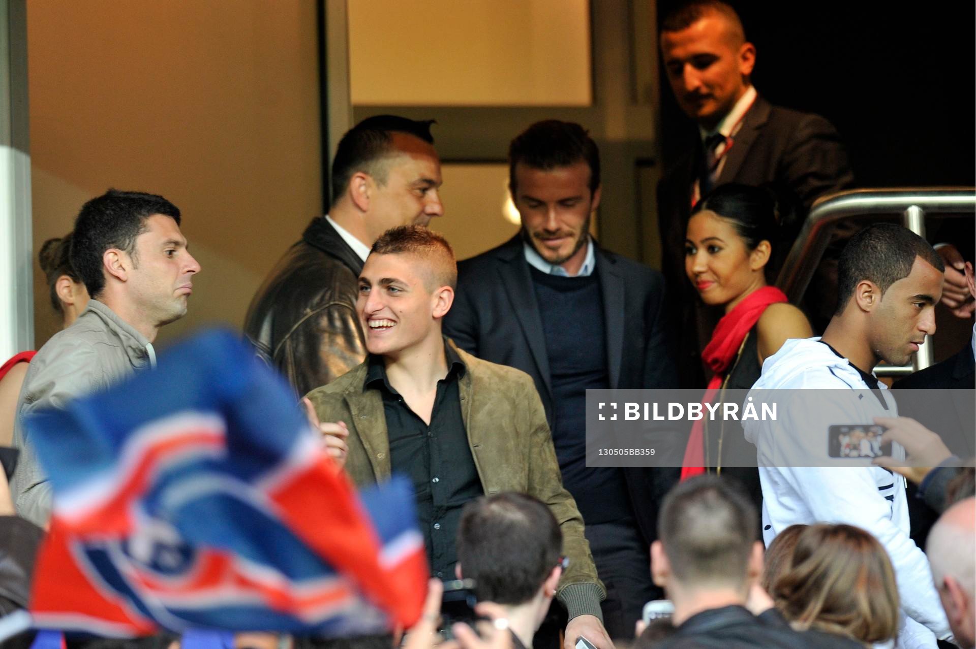 Thiago MOTTA / Marco VERRATTI / Lucas MOURA / David BECKHAM