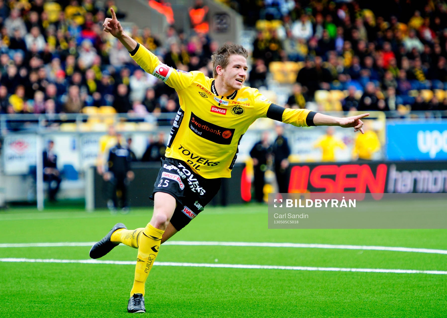 Marcus Rohdén i Elfsborg gör 2 - 1