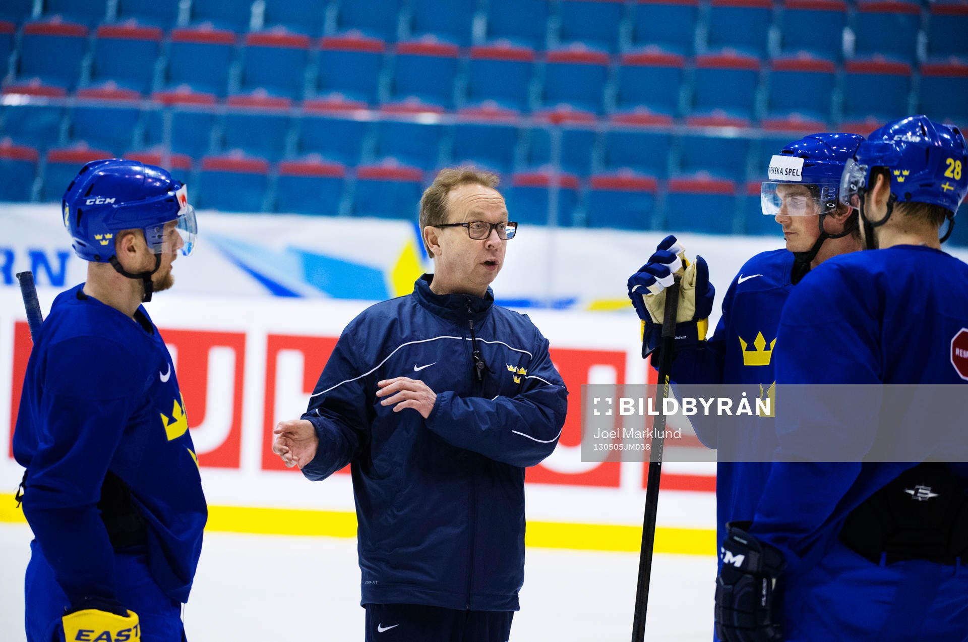 Fredrik Petterson, förbundskapten pär Mårts, Loui