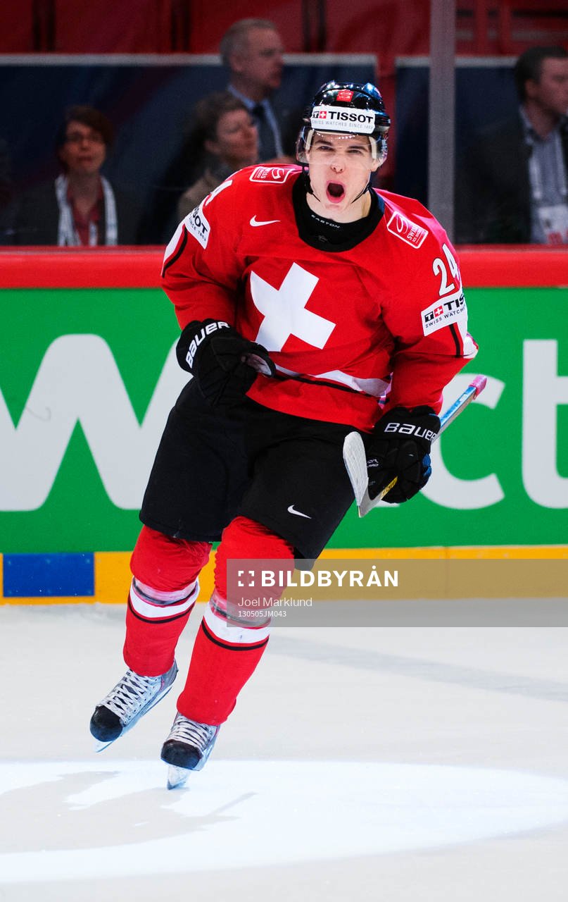 Schweiz Reto Suri jublar