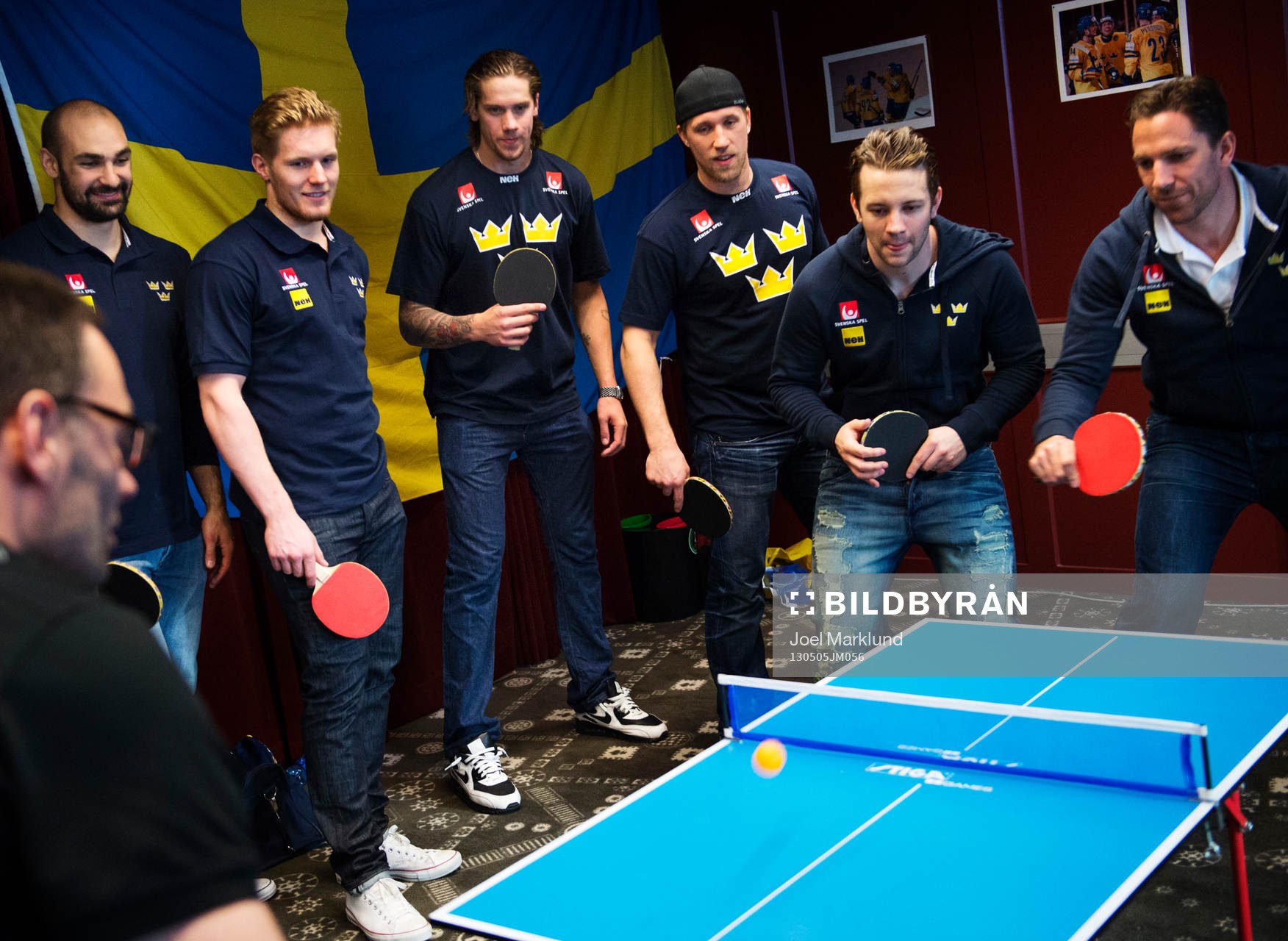 Peter Popovic, Daniel Rahimi, Gabriel Landeskog, Jacob