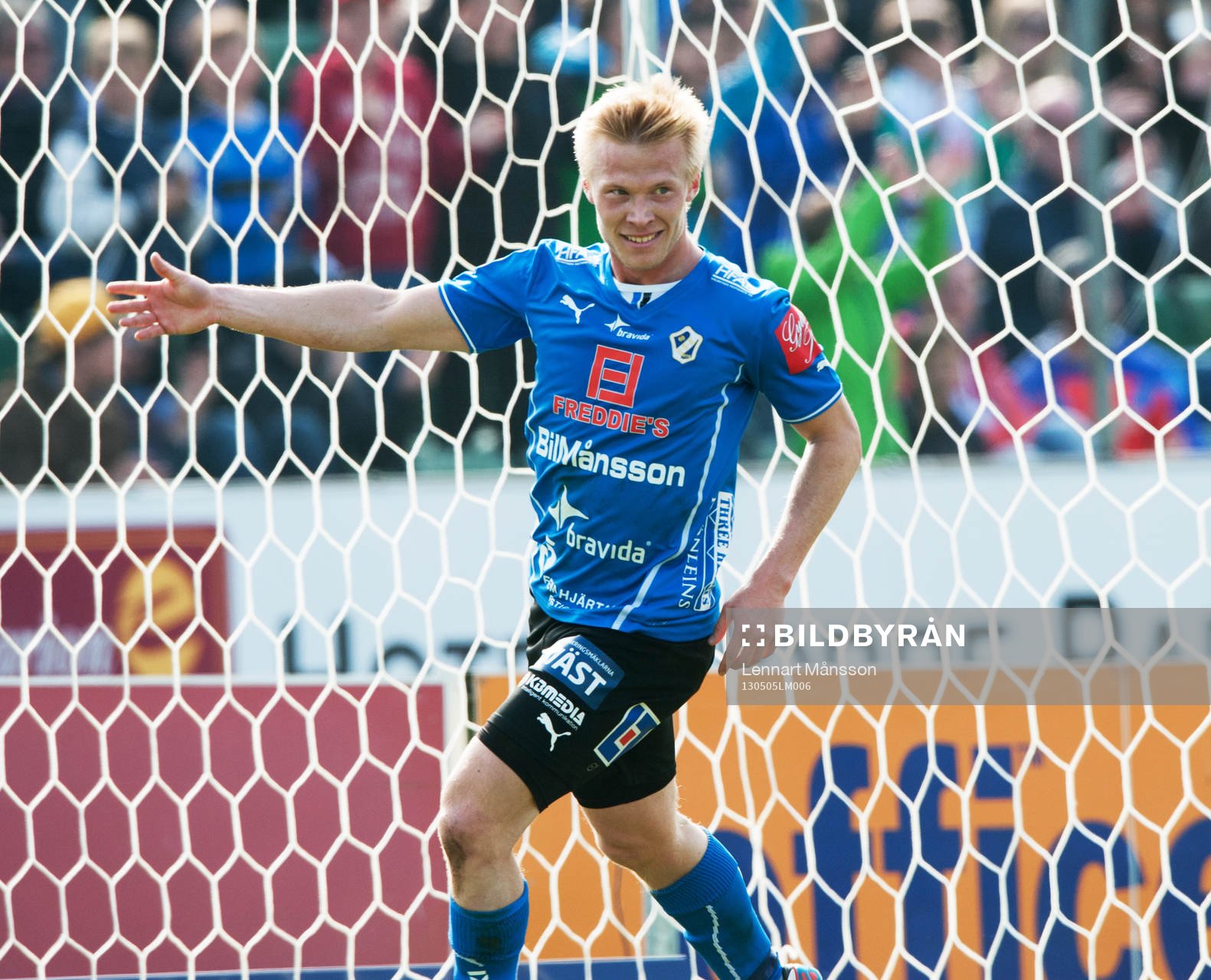 1-0 Andreas Landgren, Halmstad, som därmed blev segerskytt