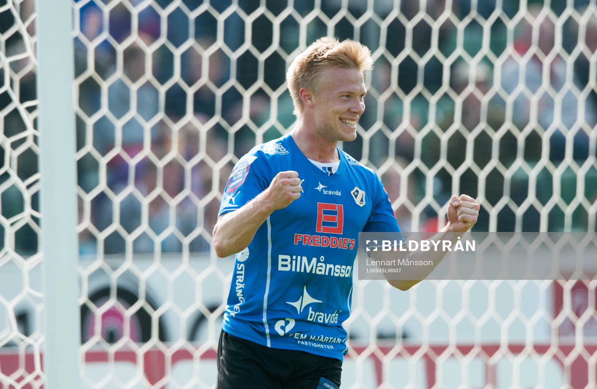 1-0 Andreas Landgren, Halmstad, som därmed blev segerskytt