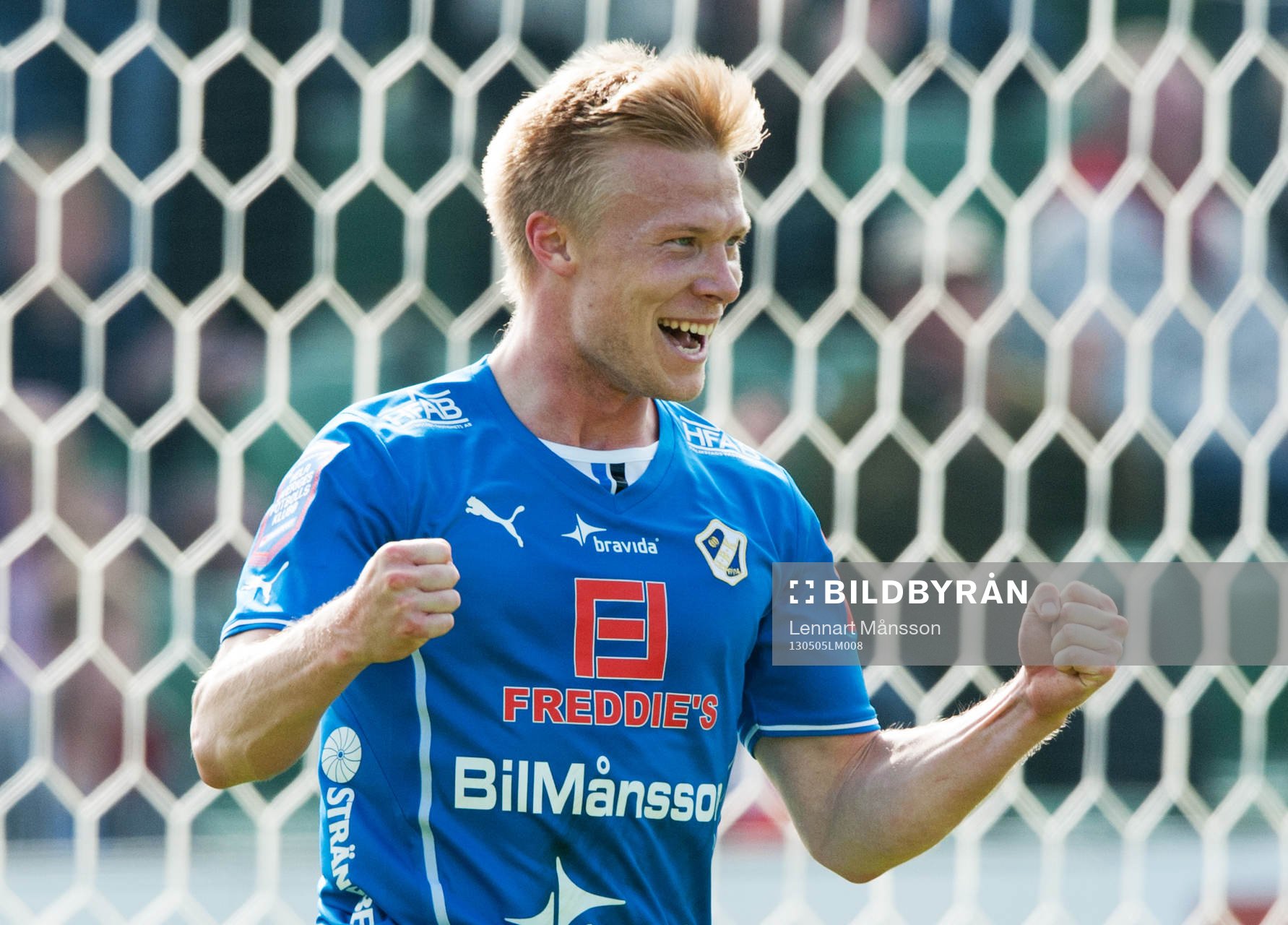 1-0 Andreas Landgren, Halmstad, som därmed blev segerskytt
