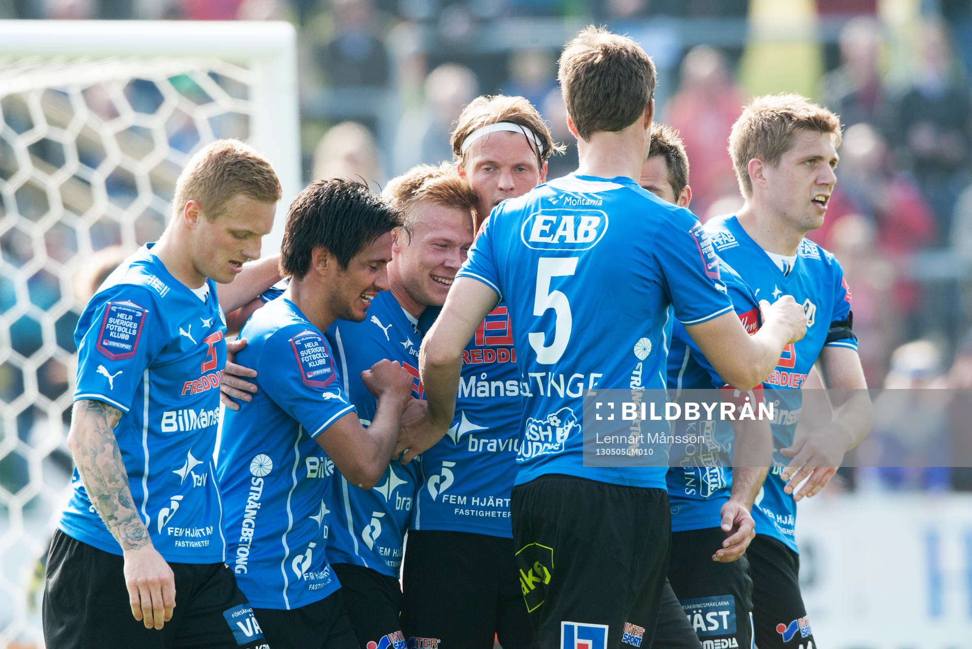 1-0 Andreas Landgren, Halmstad, som därmed blev segerskytt
