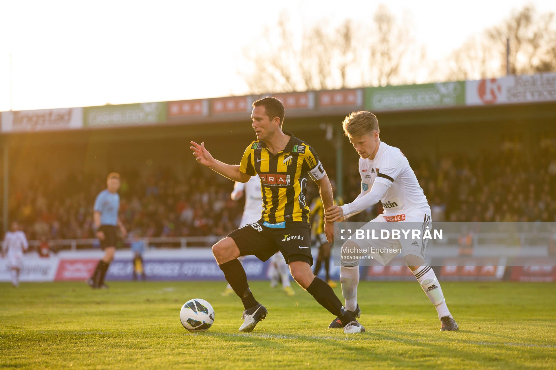 Martin Ericsson, Häcken med Jacob Une Larsson,