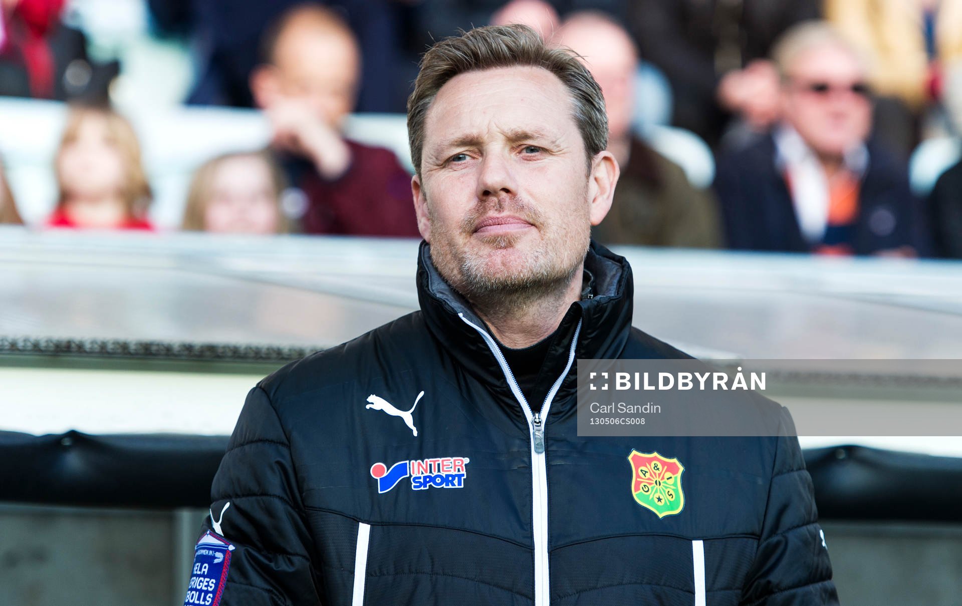 Fotboll, Superettan, Örgryte - GAIS: Thomas Askebrand, tränare Gais.