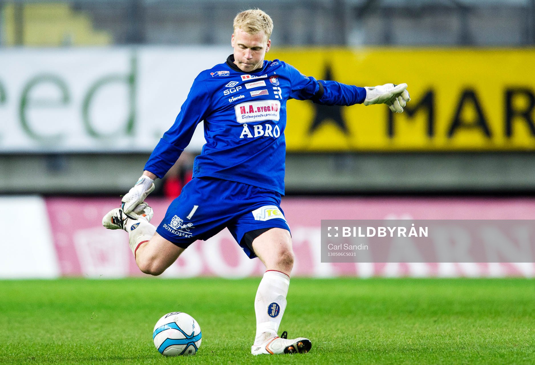 Peter Abrahamsson, målvakt, Örgryte