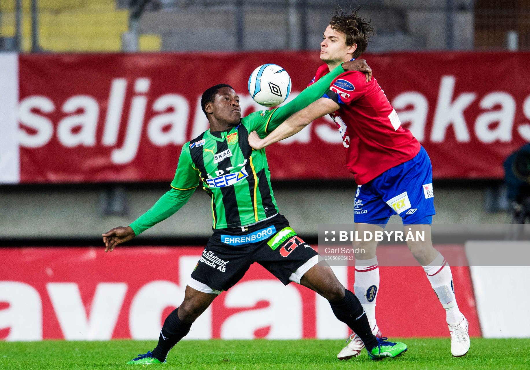 Närkamp mellan Mohammed Abdulrahman, Gais, och Hannes