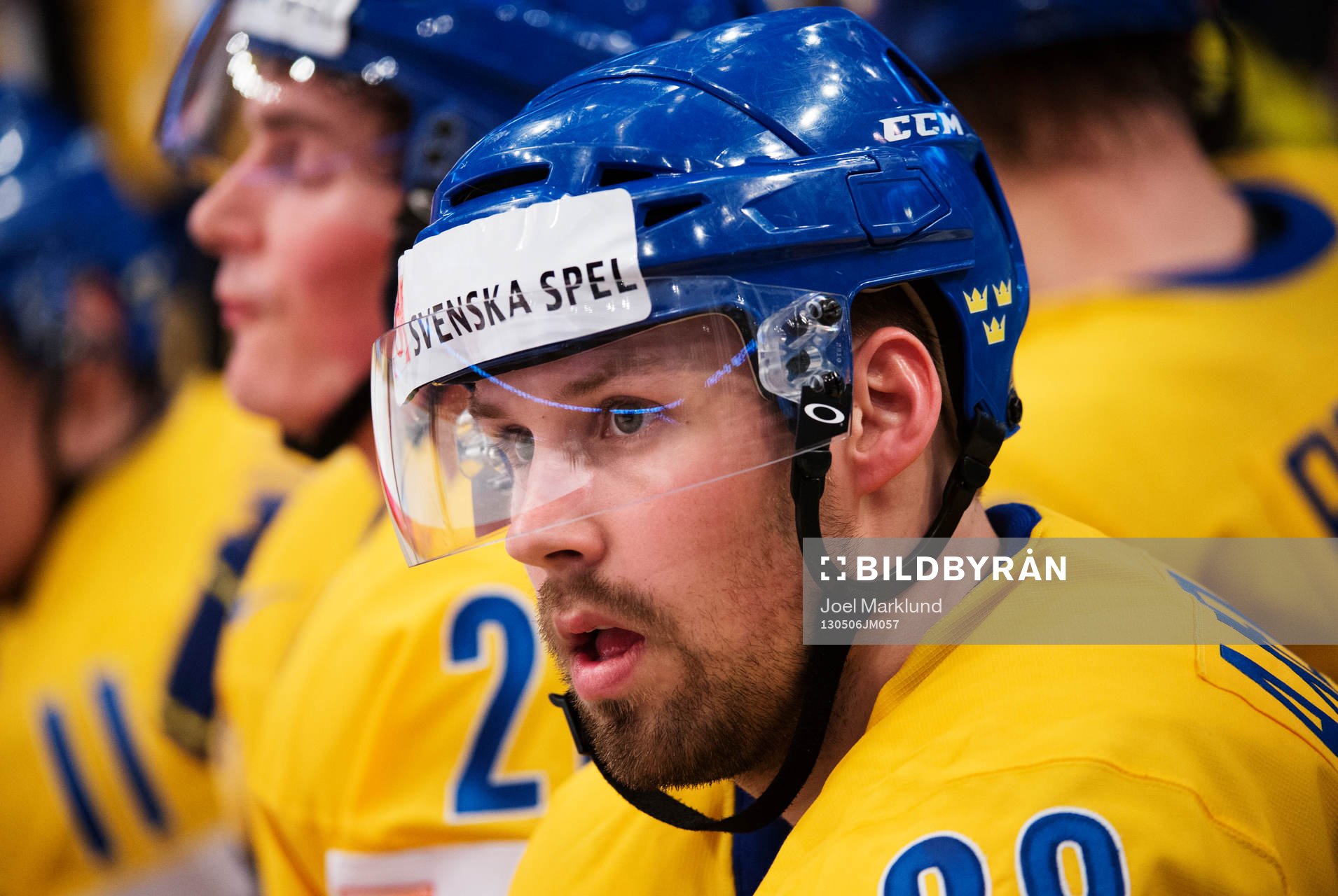 Sveriges Dick Axelsson på bänken