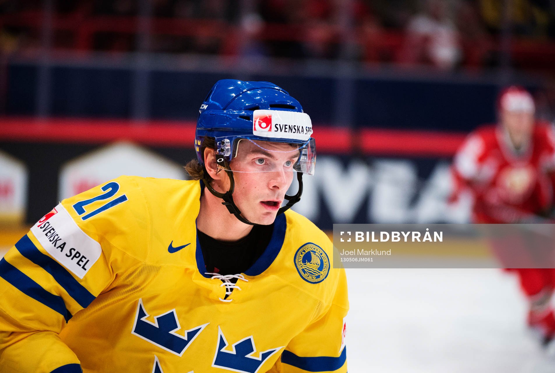 Sveriges Loui Eriksson i matchen mellan Sverige och