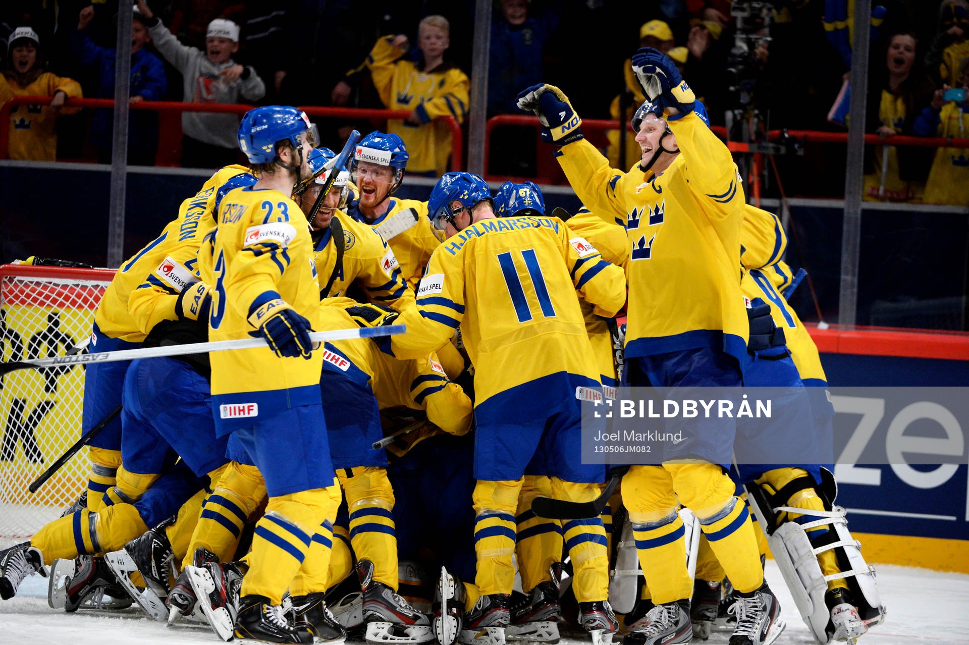 Stort svenskt jubel