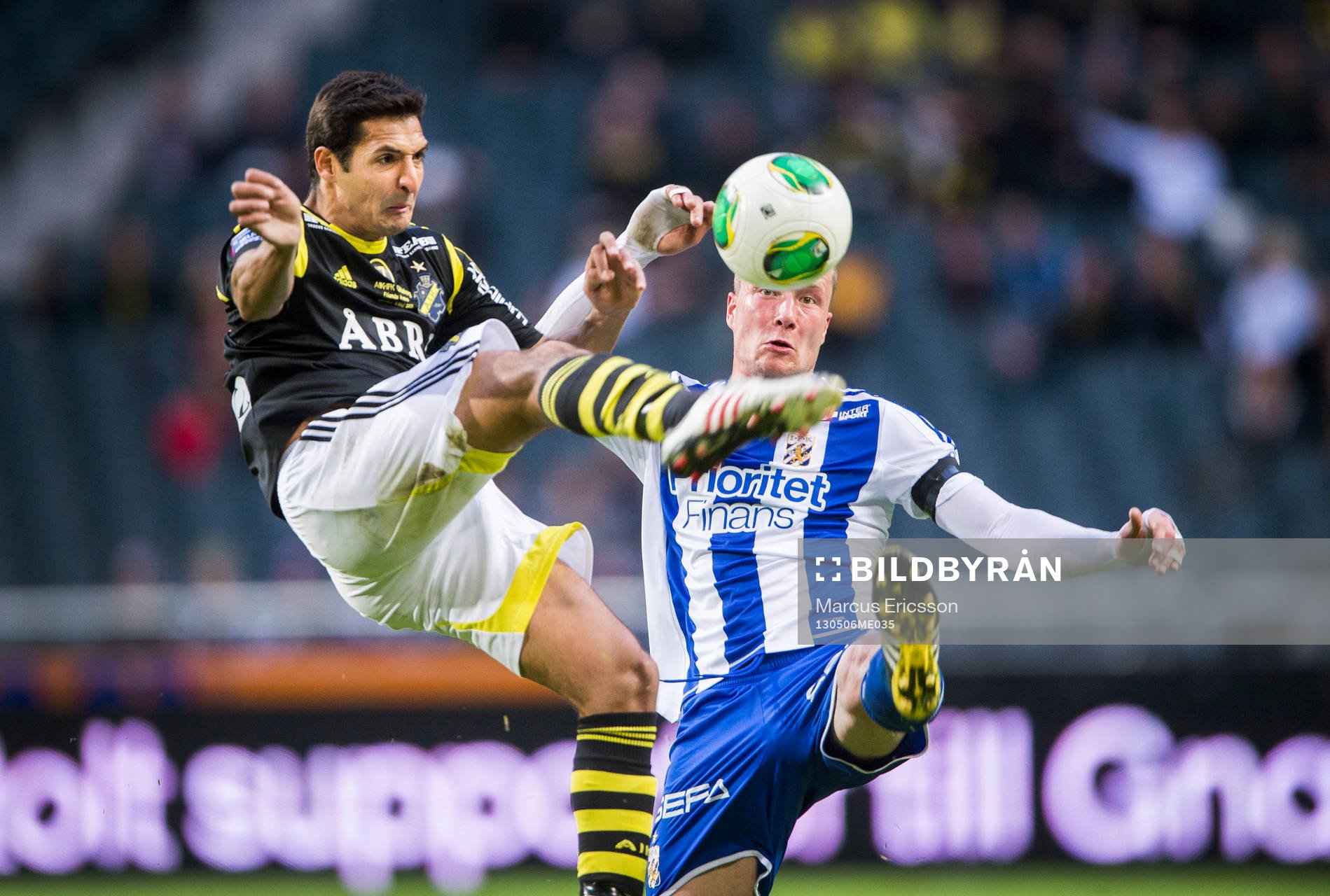 Celso Borges, AIK och Jakob Johansson, IFK Göteborg