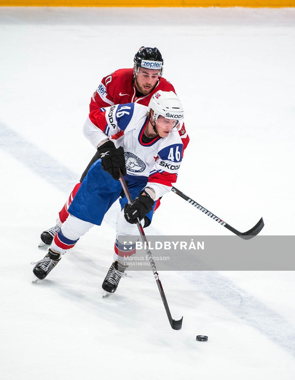 Ryan O´Reilly, Kanada jagar Norges Mathis Olimb