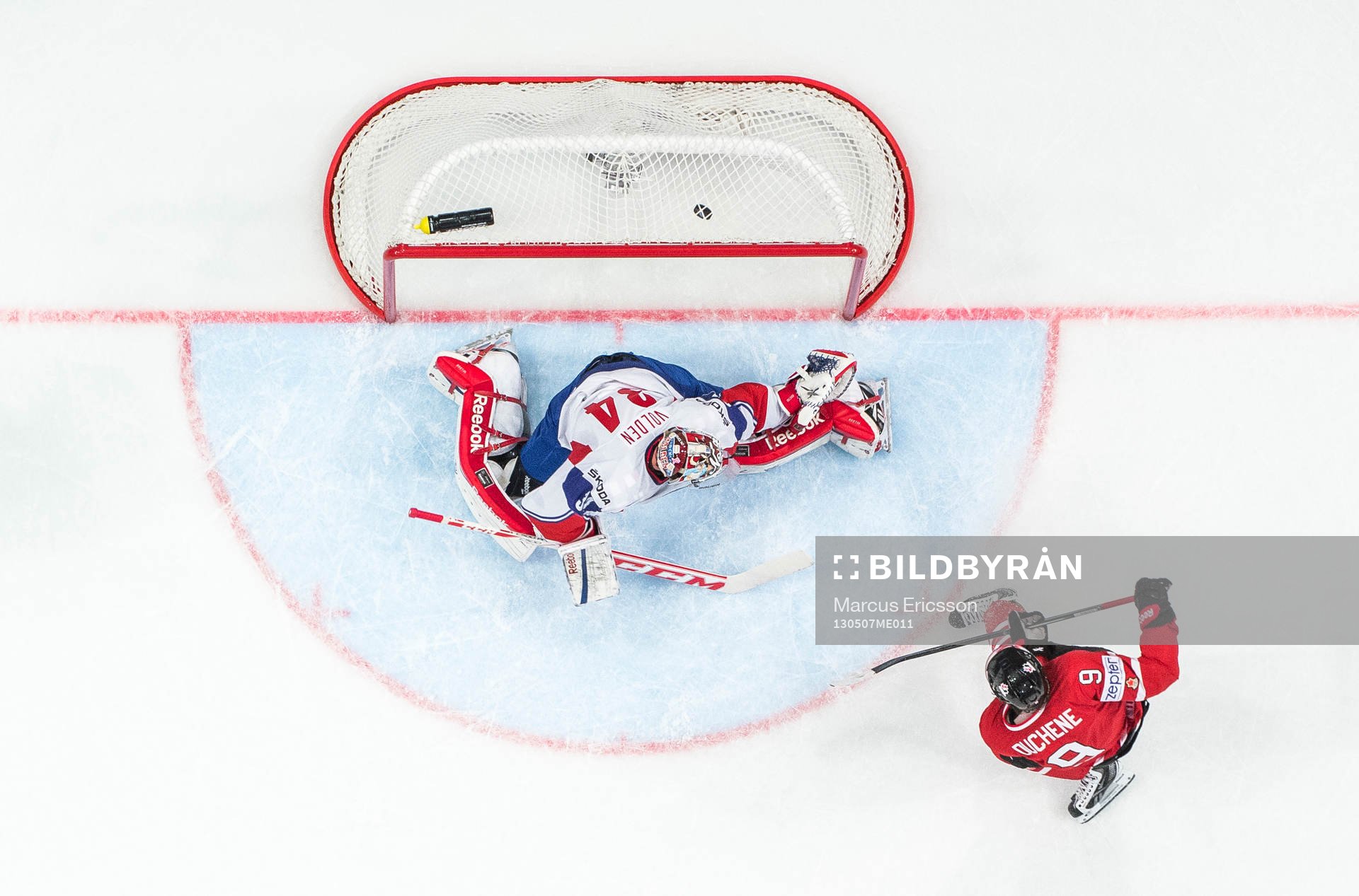 Matt Duchene, Kanada slår in pucken i mål