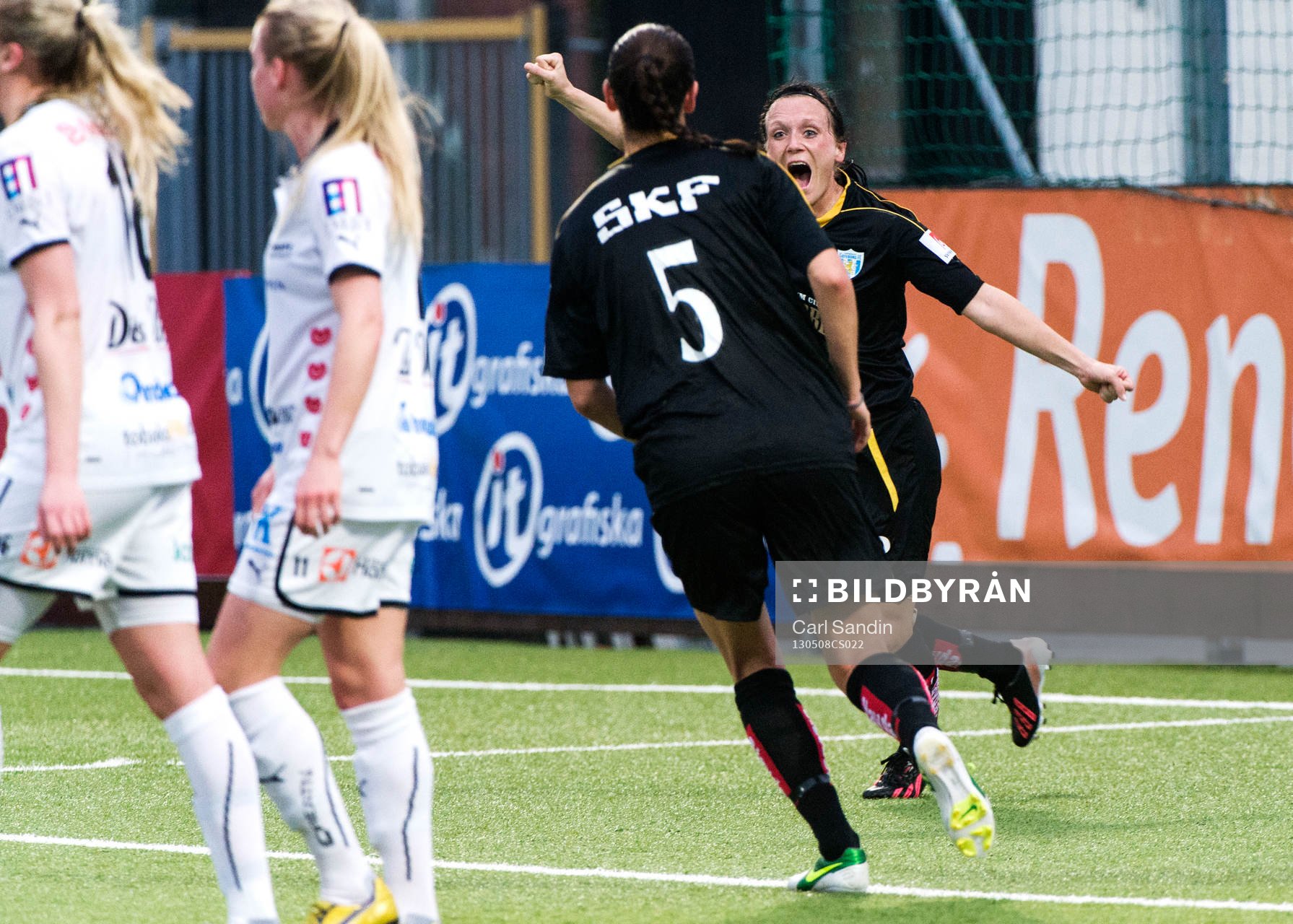 Marlene Sjöberg, Kopparbergs Göteborg, jublar
