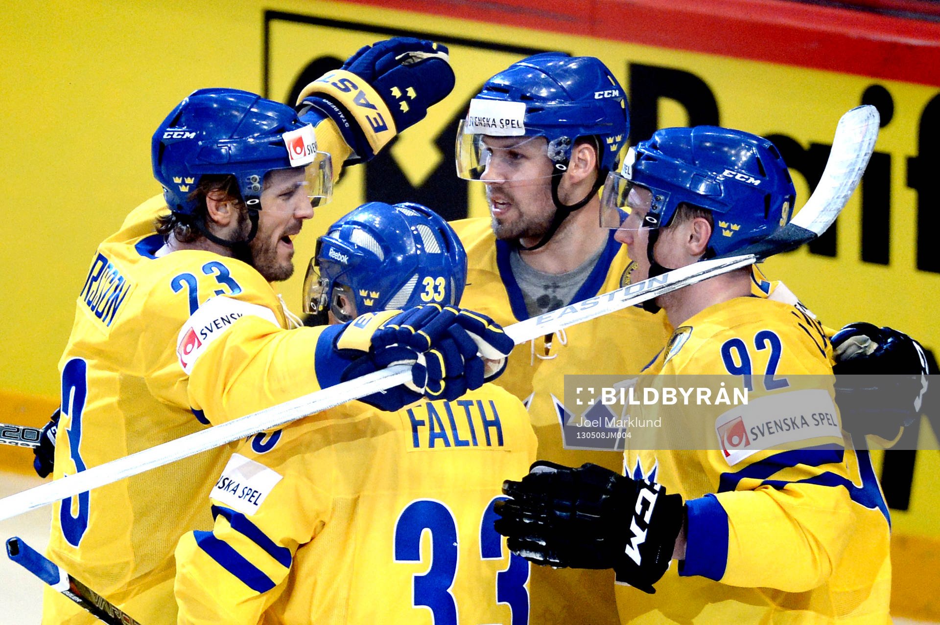 Niklas Persson, Elias Fälth, Dick Axelsson och Gabriel
