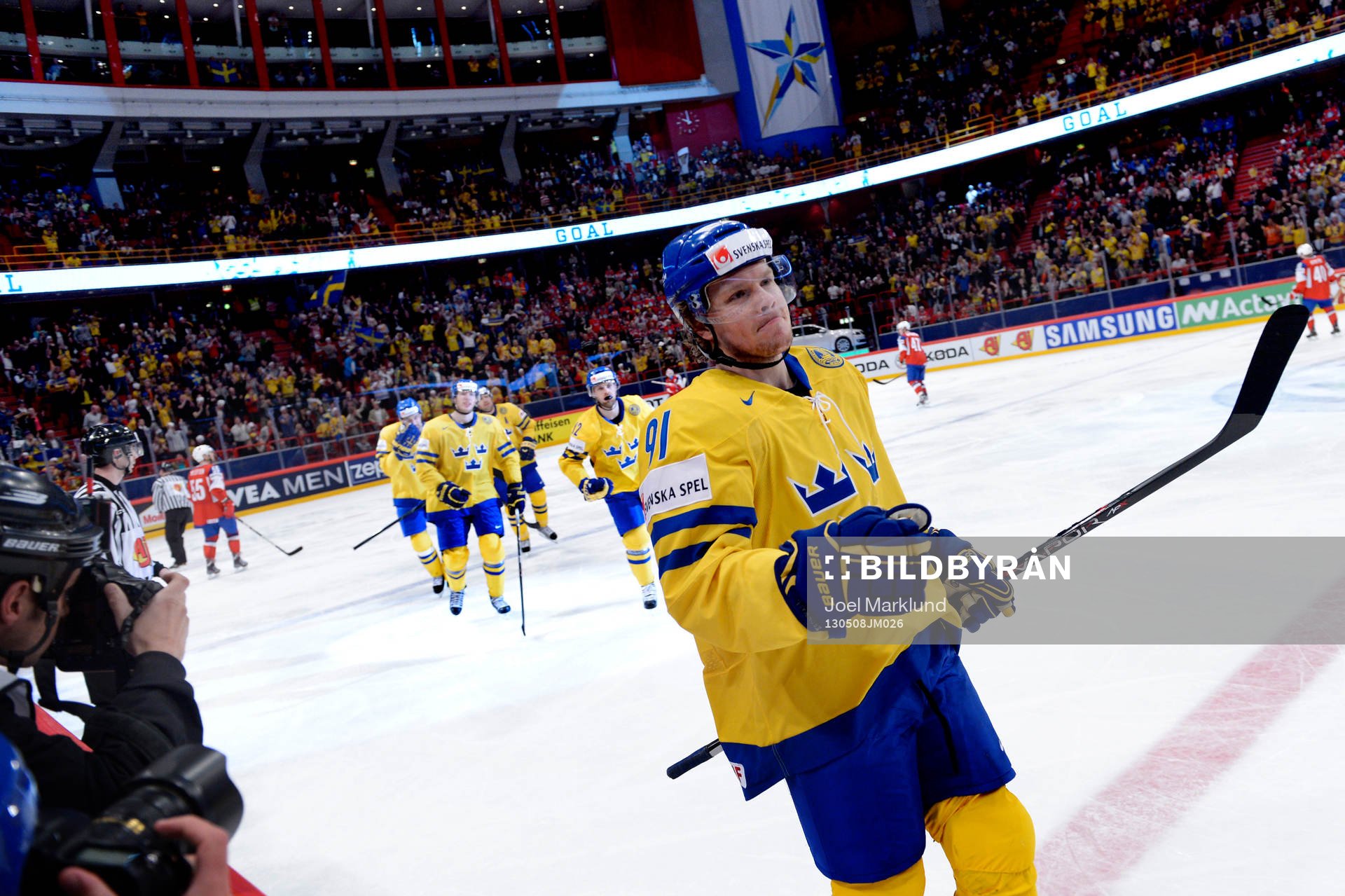 Andreas Jämtin, Sverige jublar