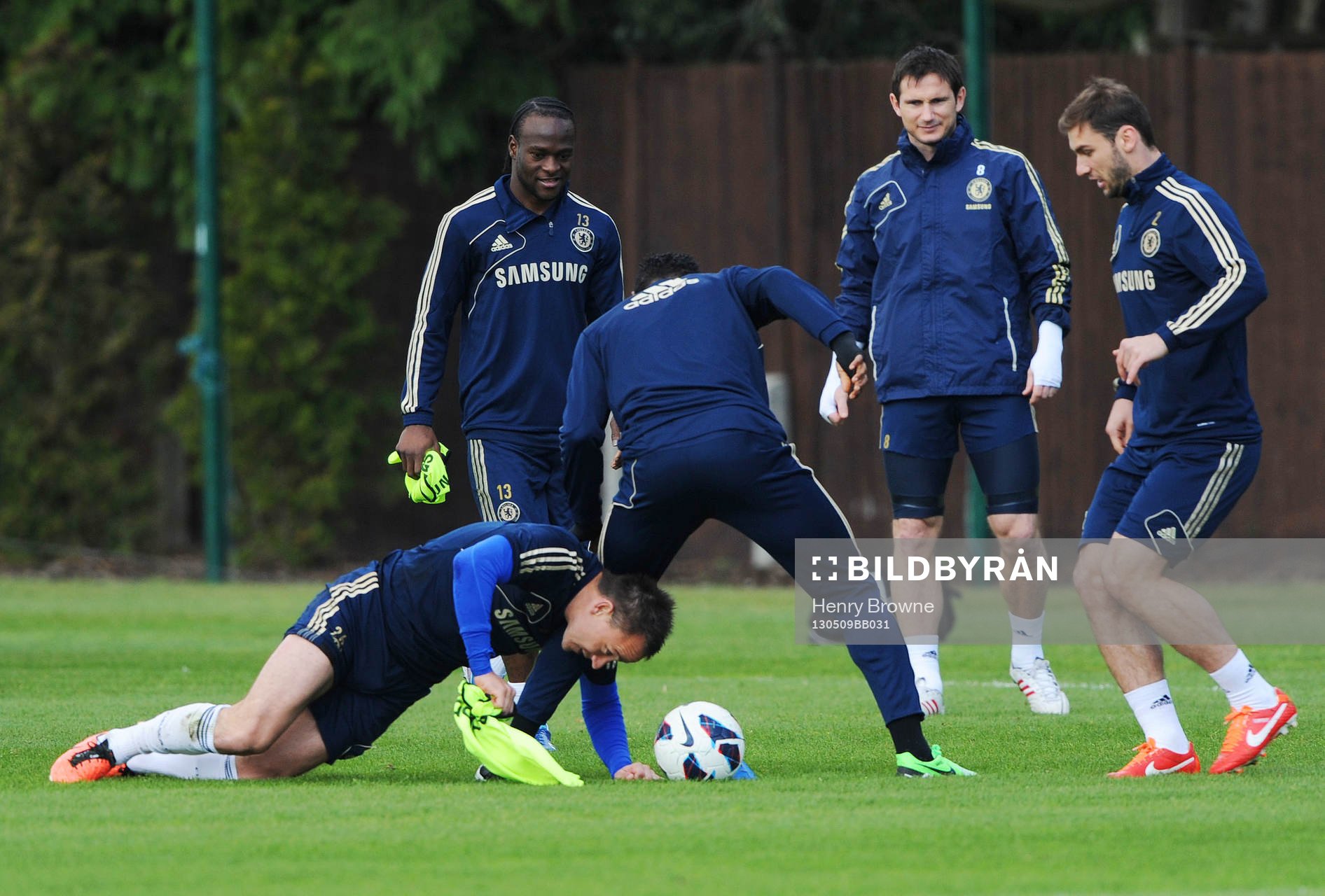 Football - Chelsea - UEFA Europa League Final Media Day  -