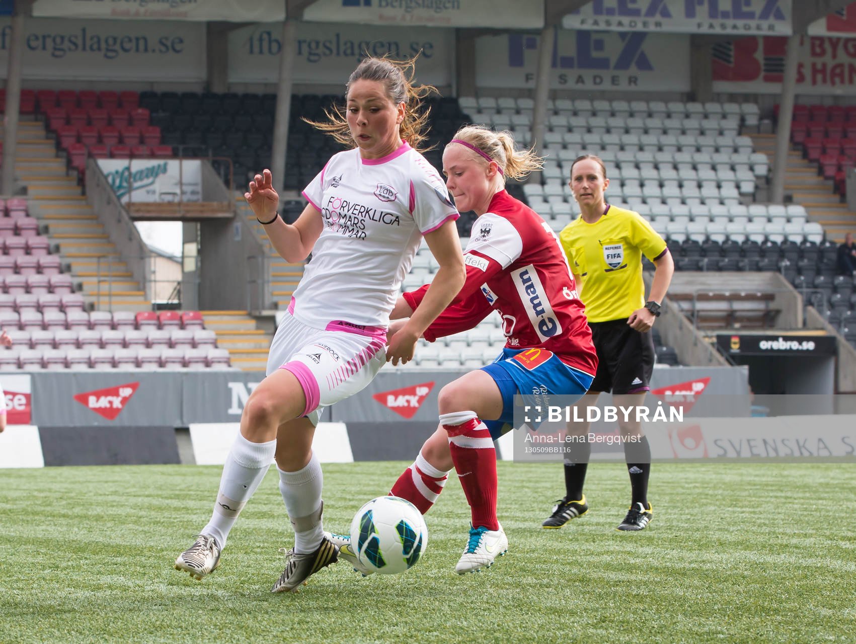 Sara Björk Gunnarsdottir FC Malmö, Domare Pernilla Larsson