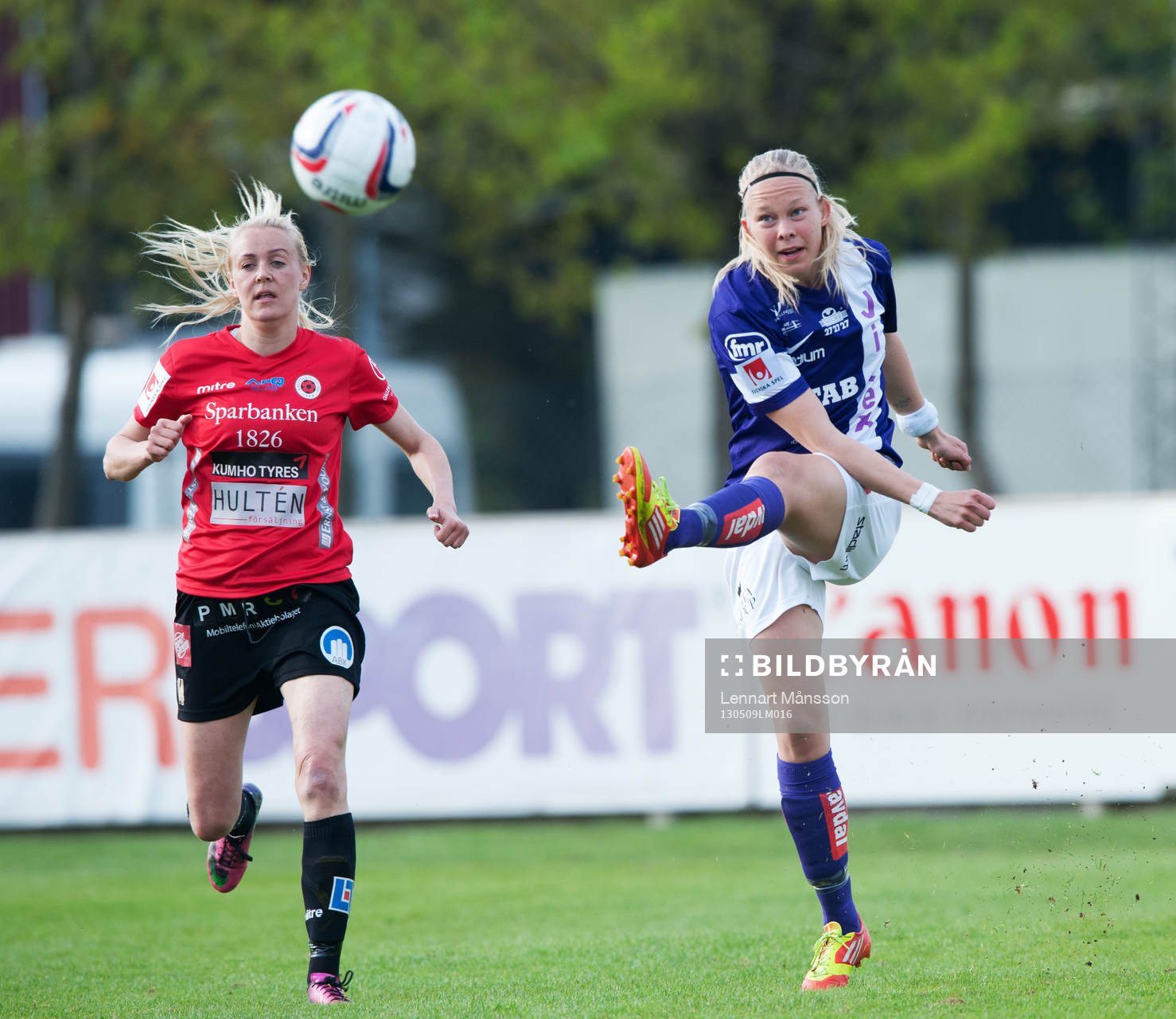 Fotboll, damallsvenskan, Kristianstad - Jitex: Leena Puranen, Jitex