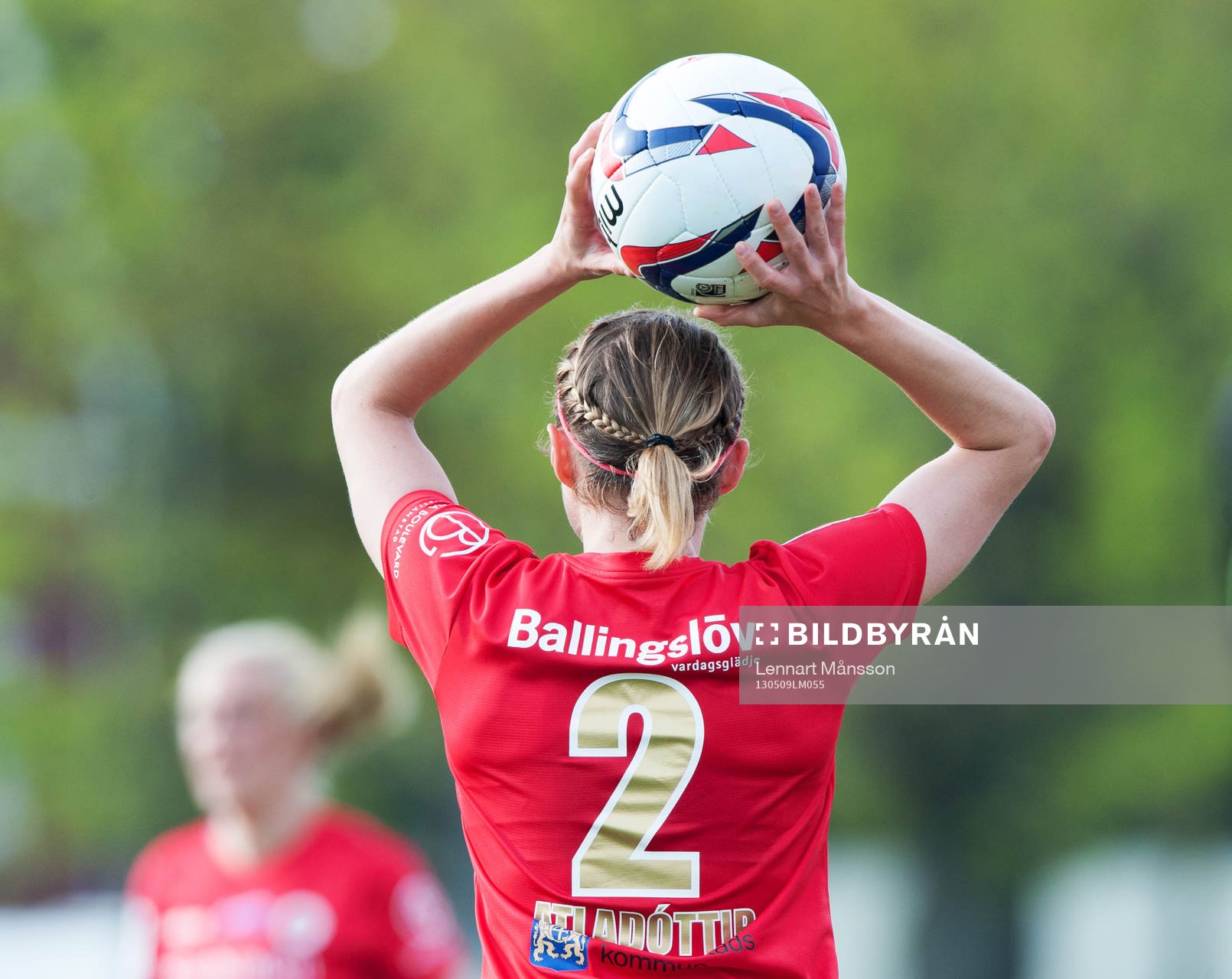 Inkast, Sif Atladottir, Kristianstad, gör sig beredd
