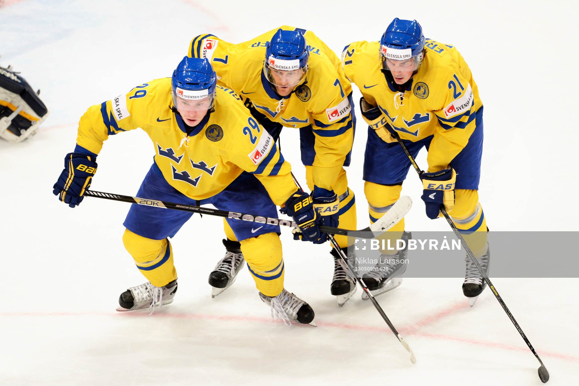 Erik Gustafsson, Henrik Tallinder, Loui Eriksson, Sverige