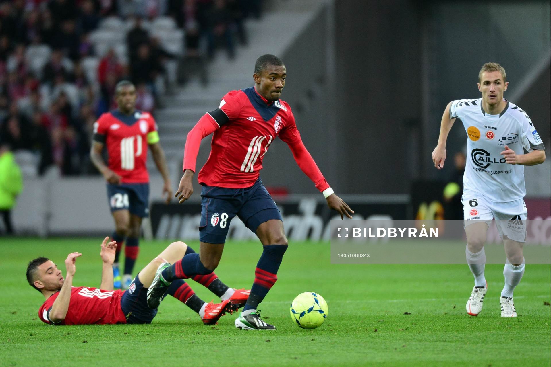Salomon KALOU / Marvin MARTIN  - 10.05.2013 - Lille / Reims