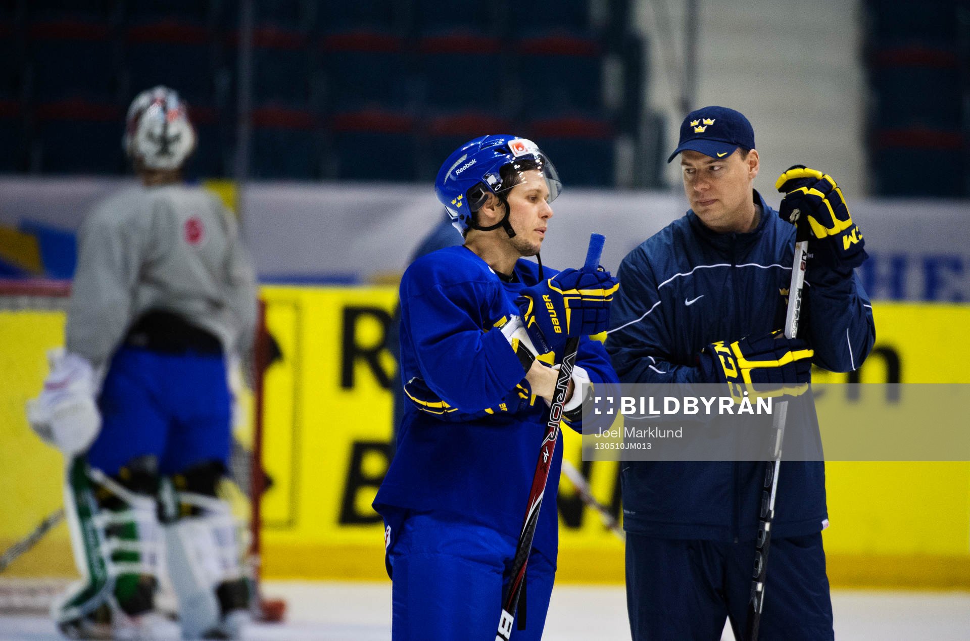 Elias Fälth i samtal med Rikard Grönborg, assisterande