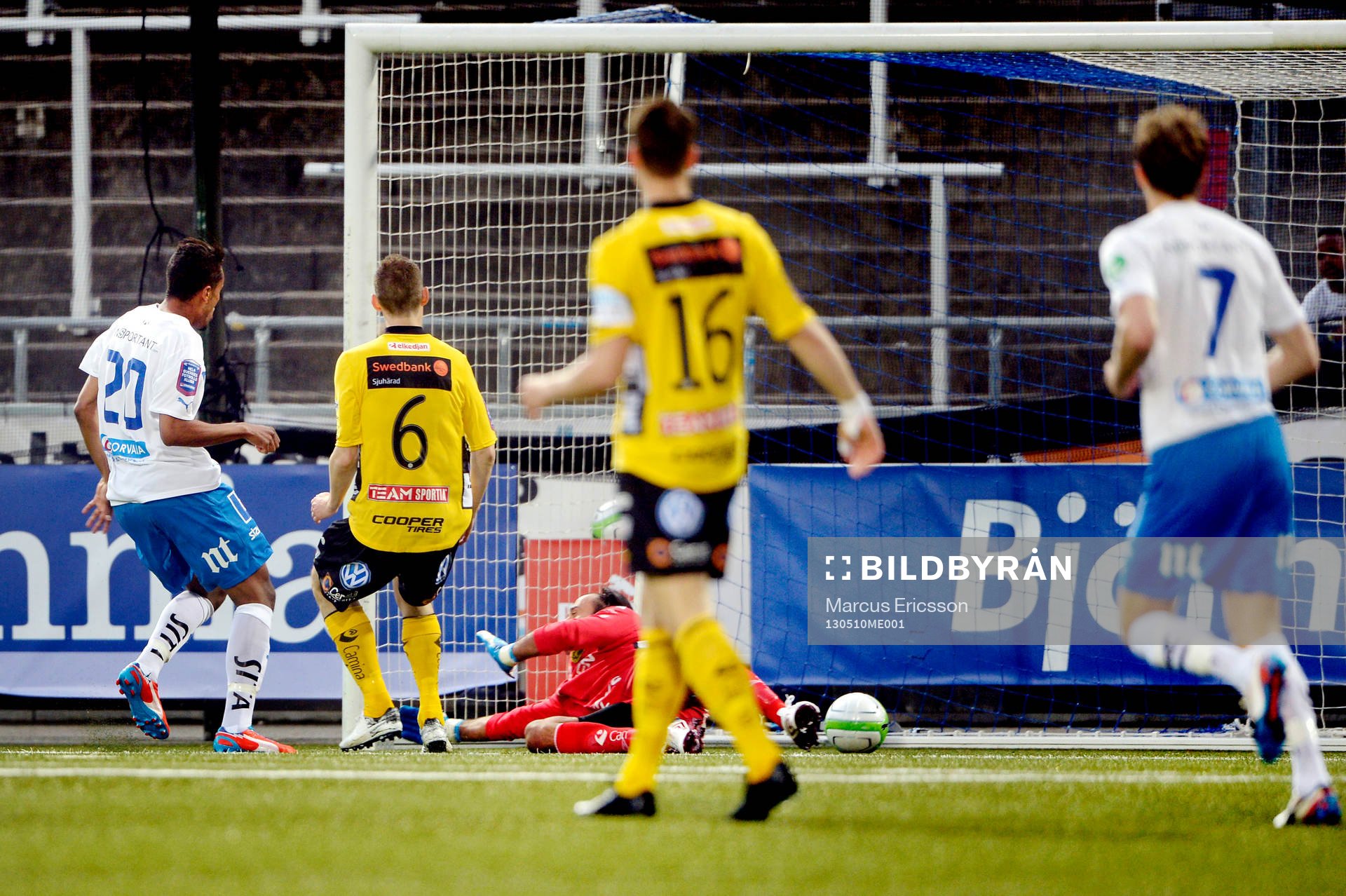 Isaac Kiese Thelin, Norrköping skjuter in 1-0 bakom Abbas