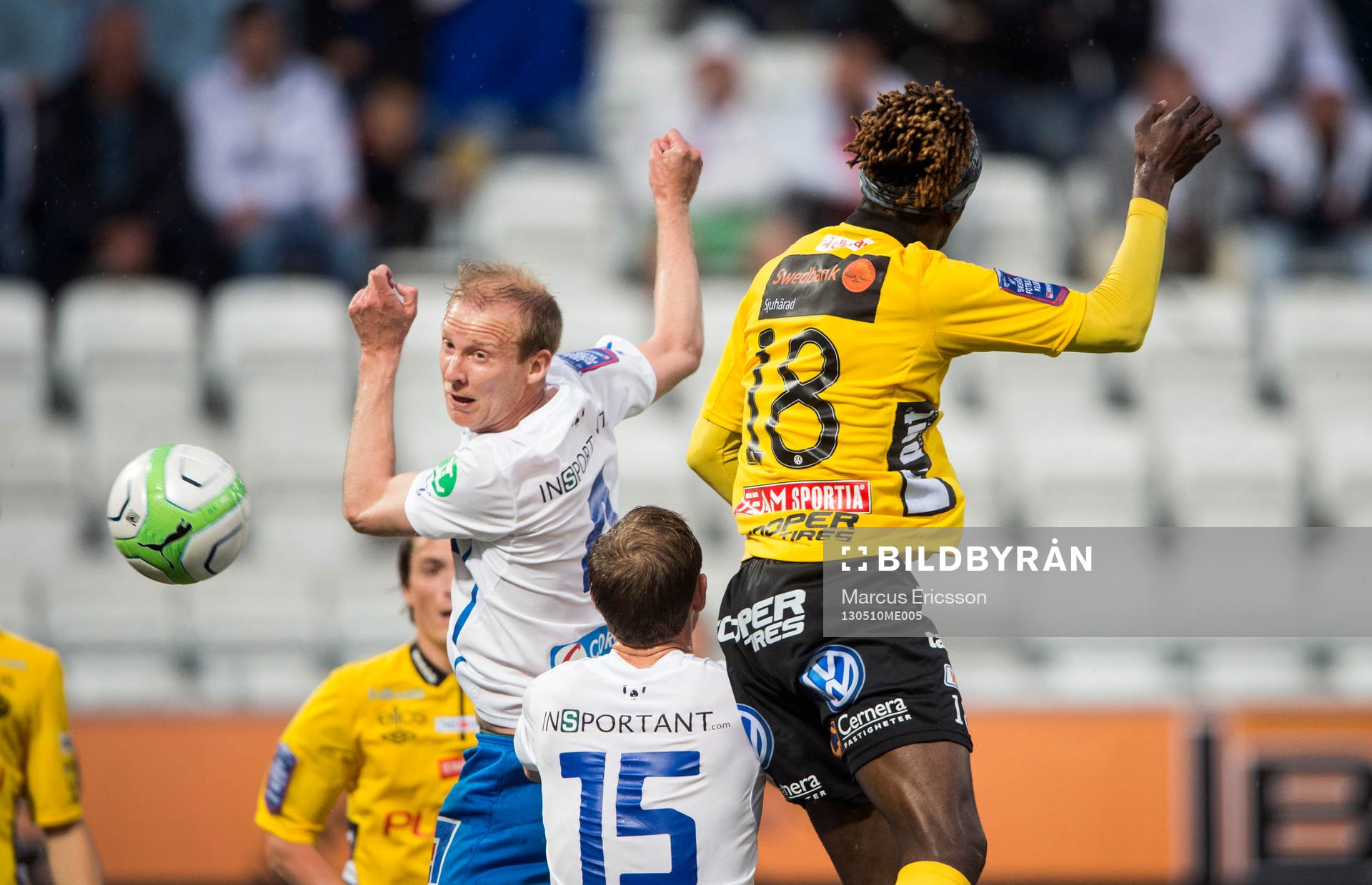 Andreas Johansson, IFK Norrköping och Mohamed Bangura,