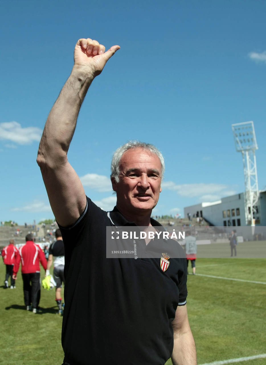 Joie Monaco - Claudio RANIERI - 11.05.2013 - Nimes / Monaco
